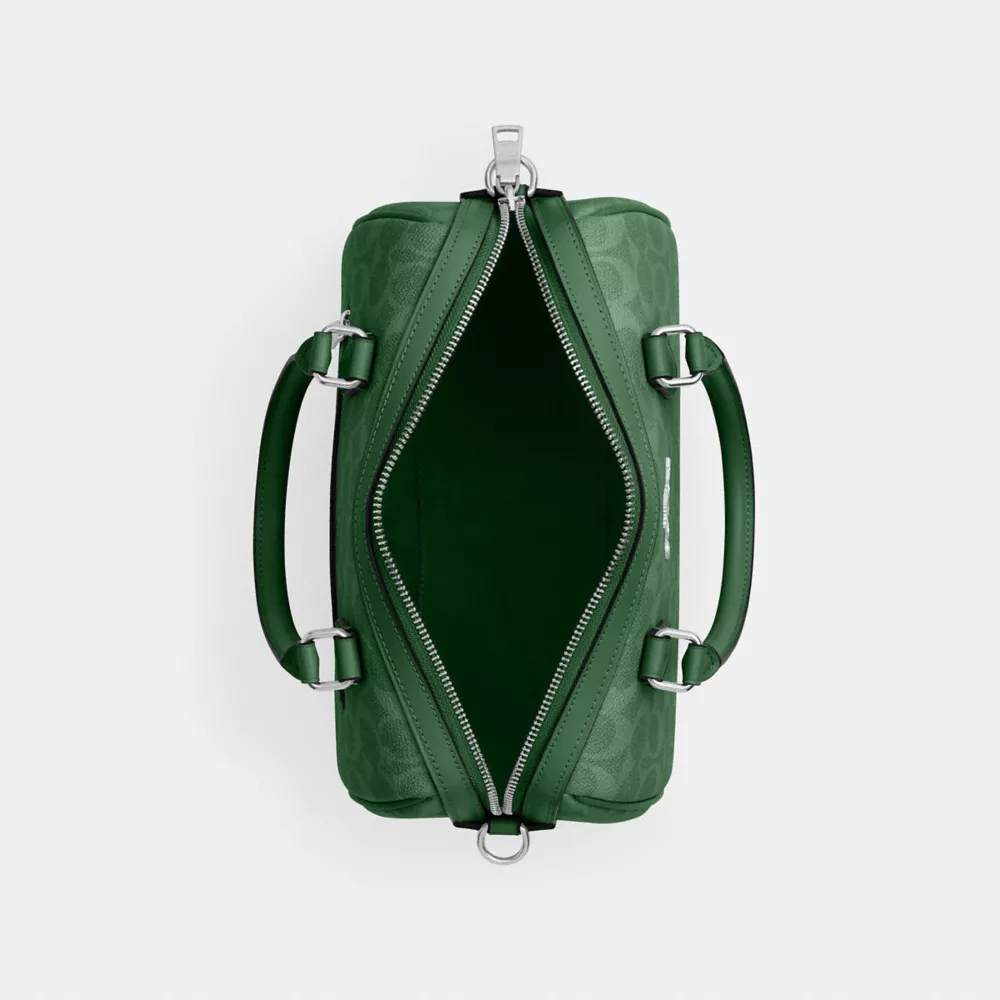 Сумка COACH Rowan Satchel Bag In Signature Canvas