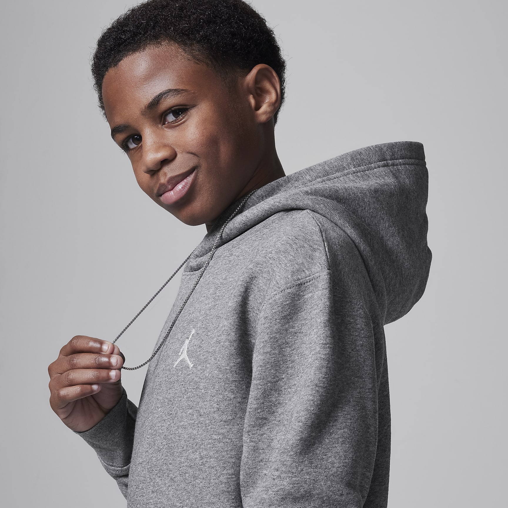 Jordan Big Kids' Brooklyn Fleece Pullover Hoodie