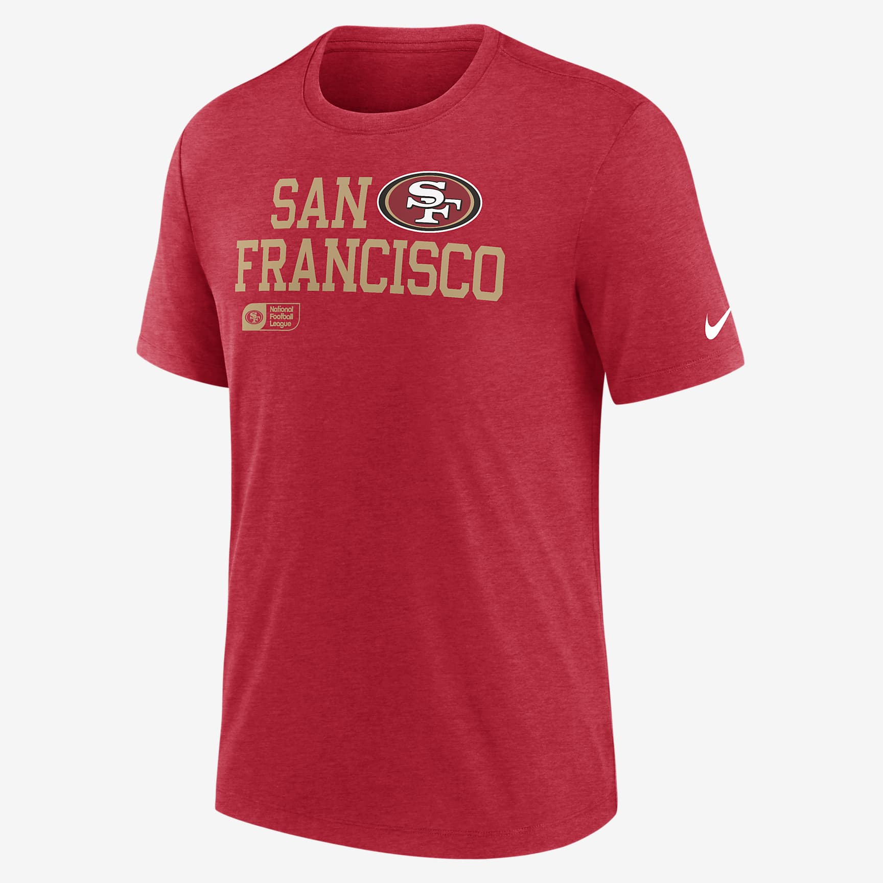 San Francisco 49ers Overlap Lockup Men's Nike NFL T-Shirt