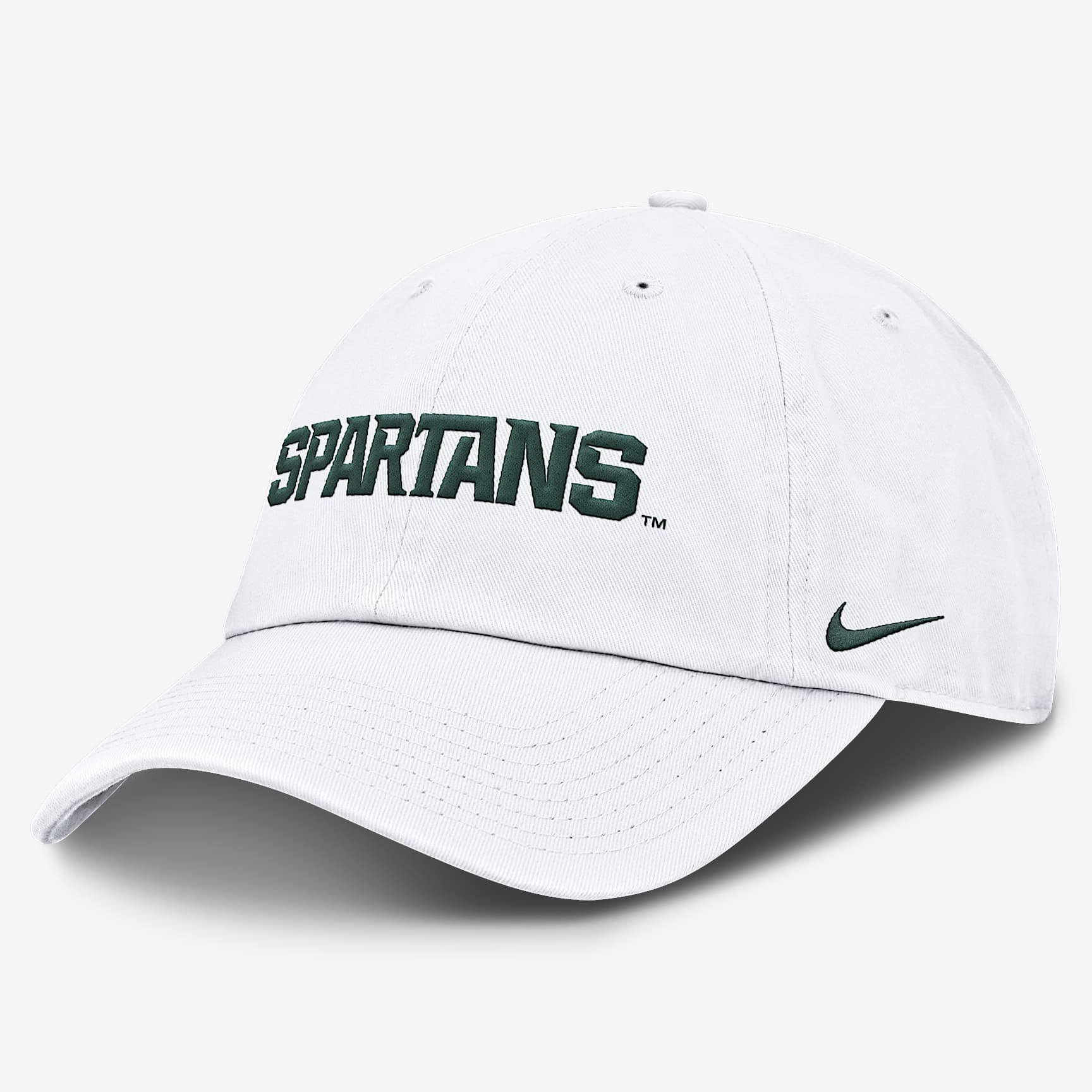 Michigan State Spartans Core Club Mascot Wordmark Men's Nike College Adjustable Hat
