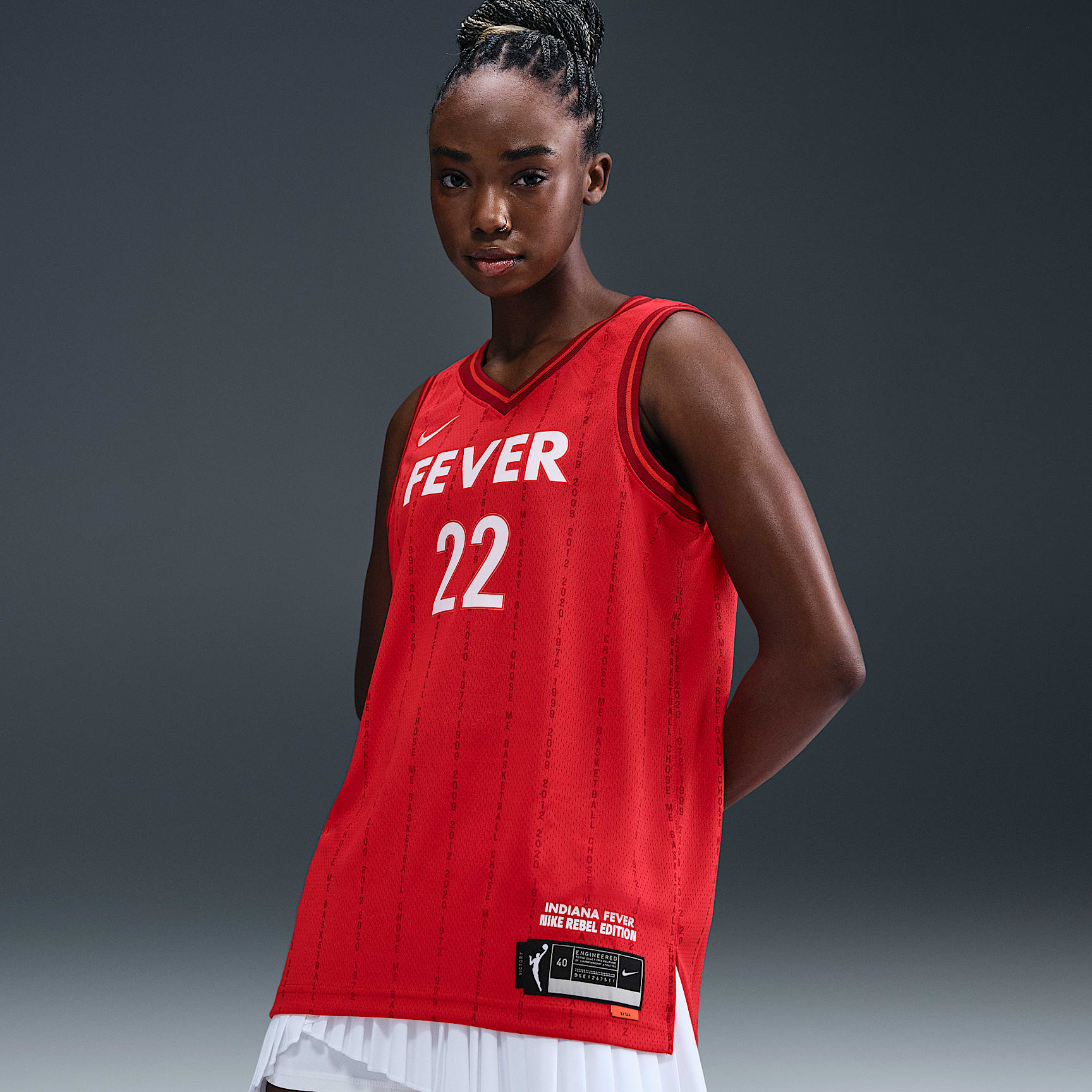 Caitlin Clark Indiana Fever 2024 Nike Dri-FIT WNBA Victory Jersey