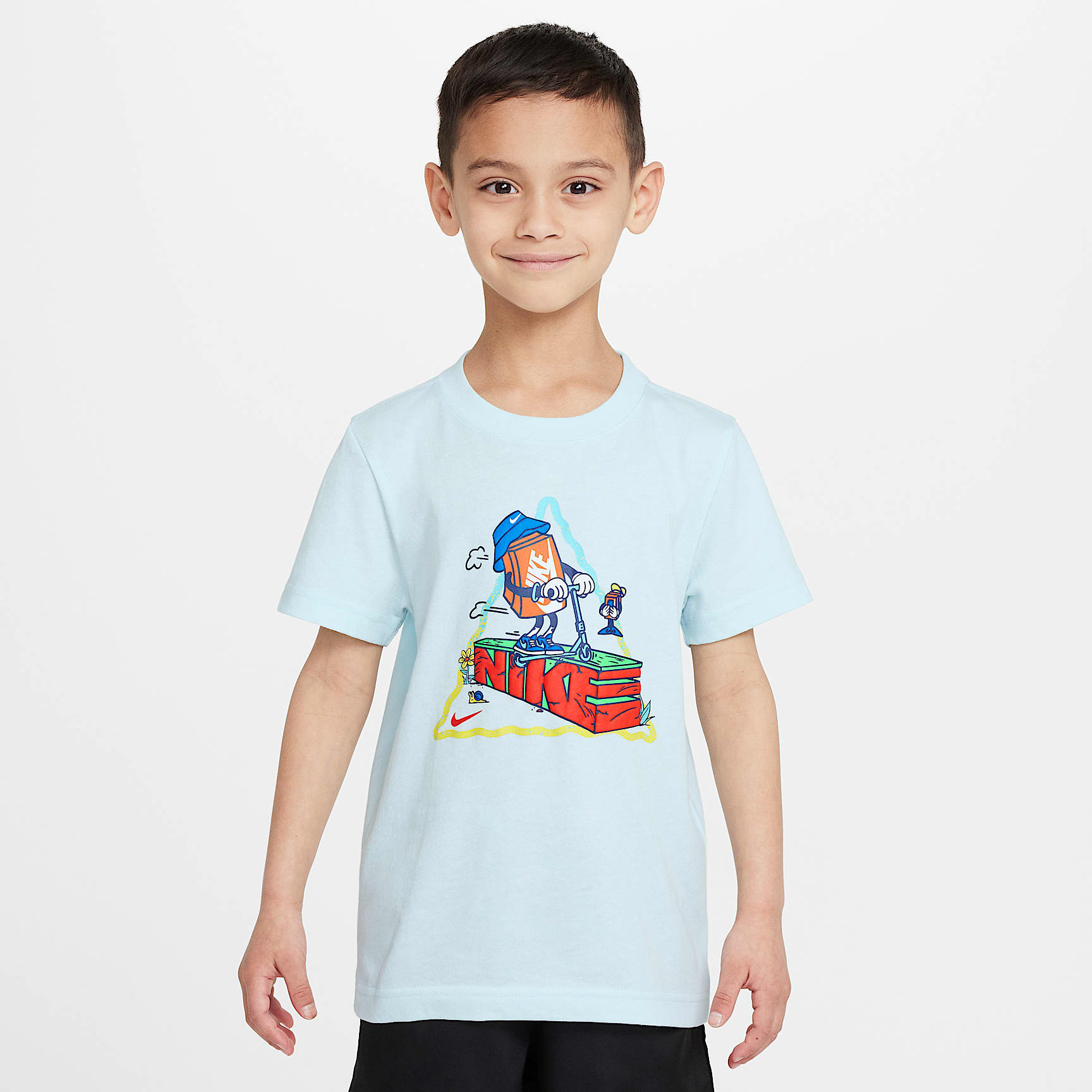 Nike Little Kids' Boxy Scooter T-Shirt