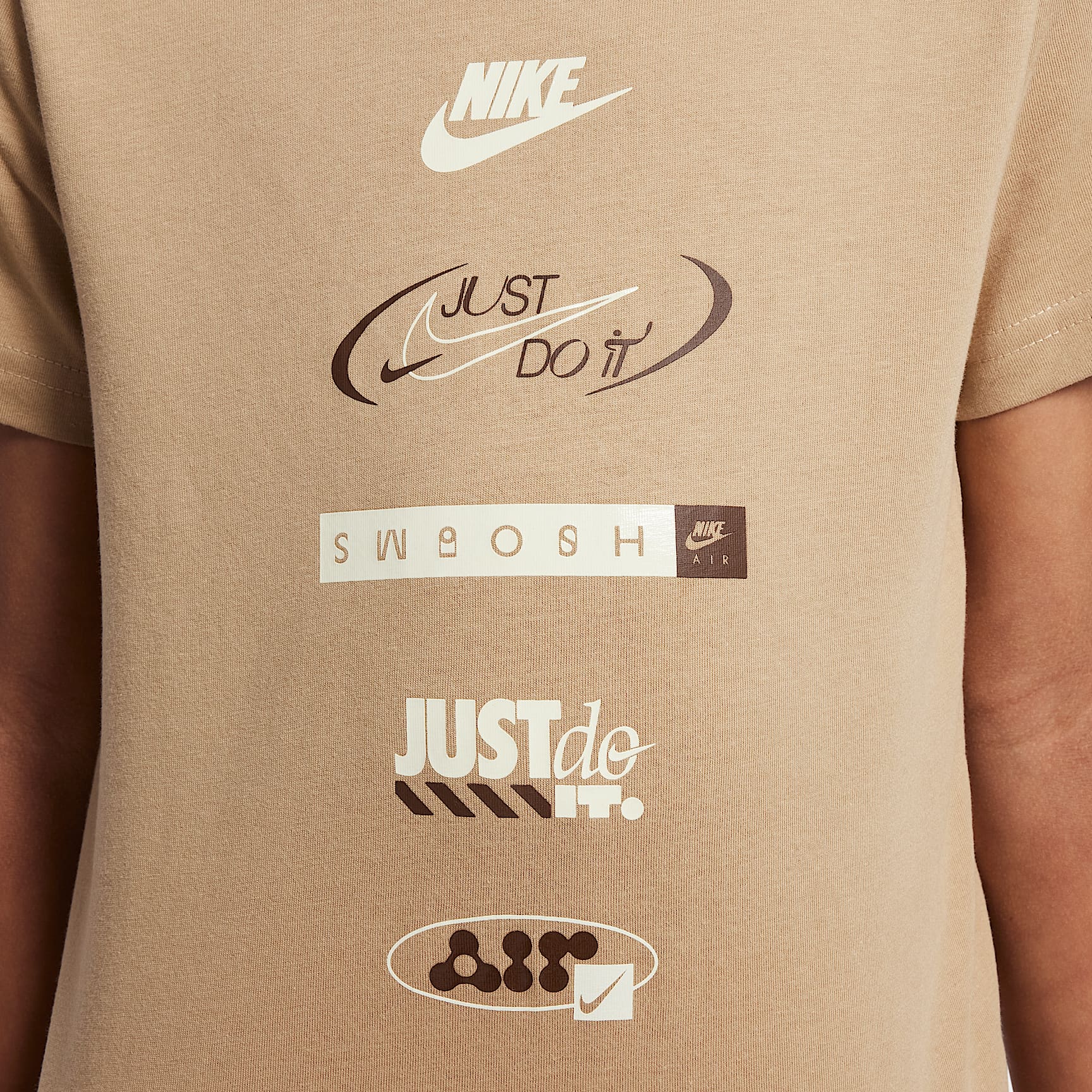 Nike Little Kids' Brandmark Stack T-Shirt