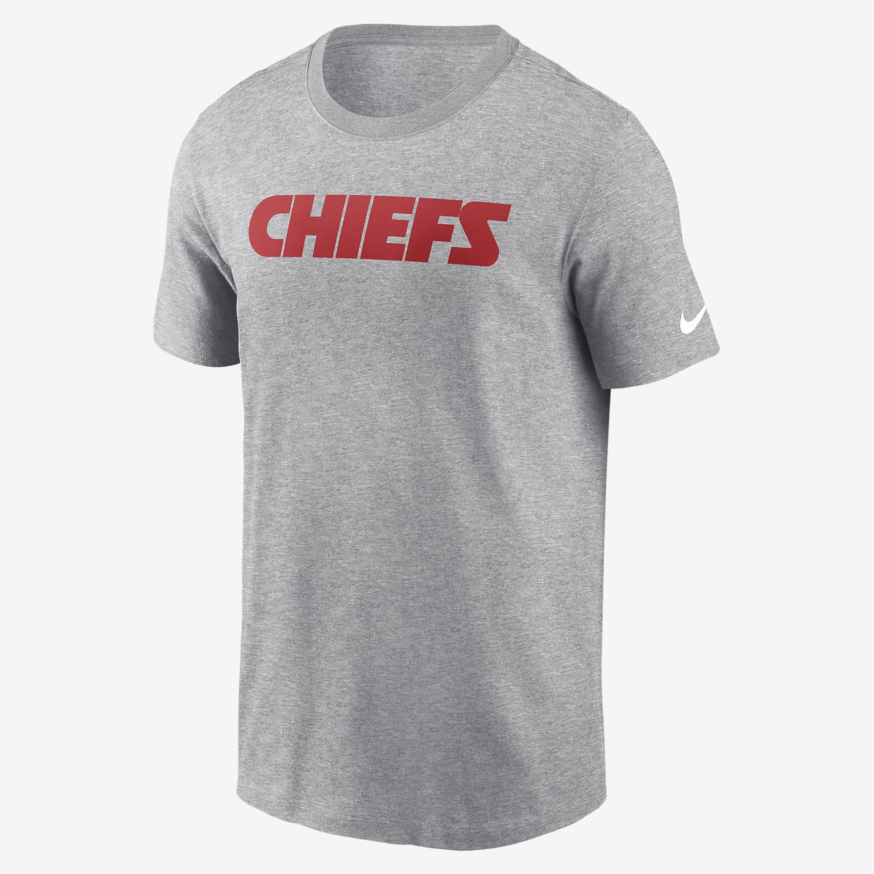 Kansas City Chiefs Primetime Wordmark Essential Men's Nike NFL T-Shirt