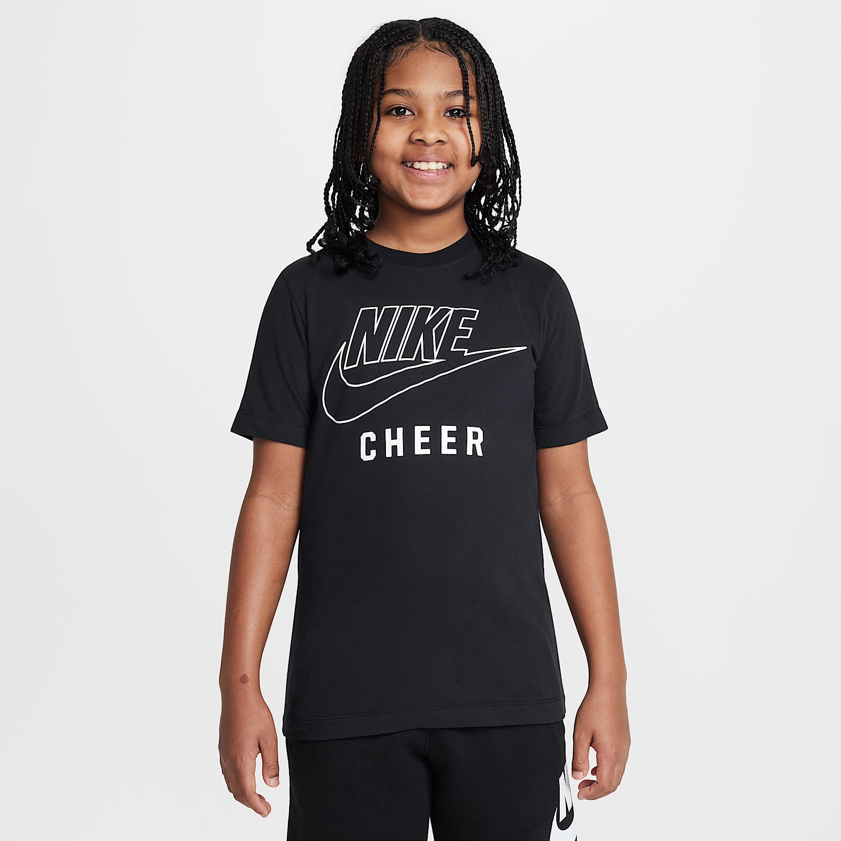 Nike Swoosh Big Kids' Cheer T-Shirt