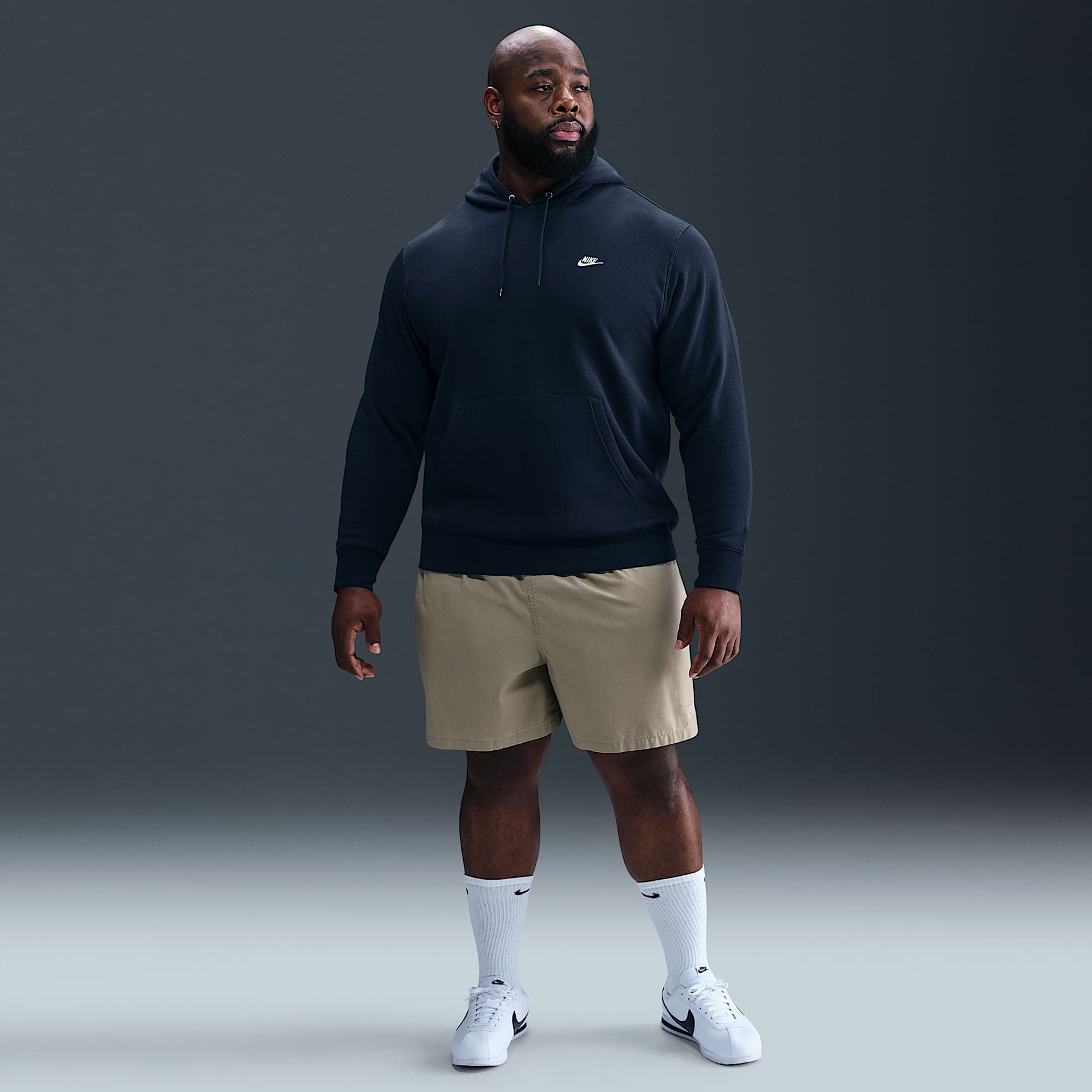 Nike Club Men's Pullover Fleece Hoodie