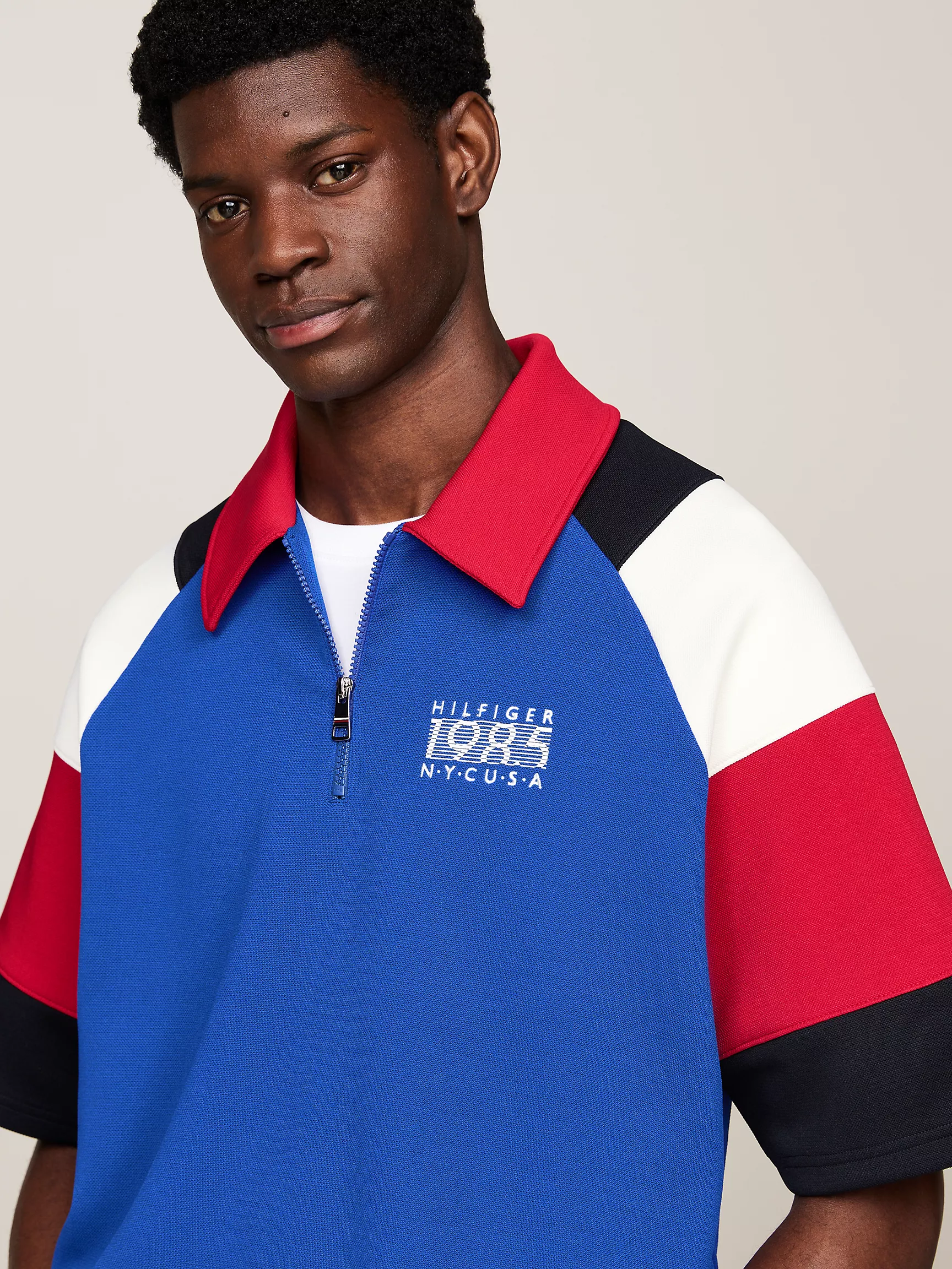 Мужское поло Tommy Hilfiger, Стандартное поло в полоску Hilfiger Team