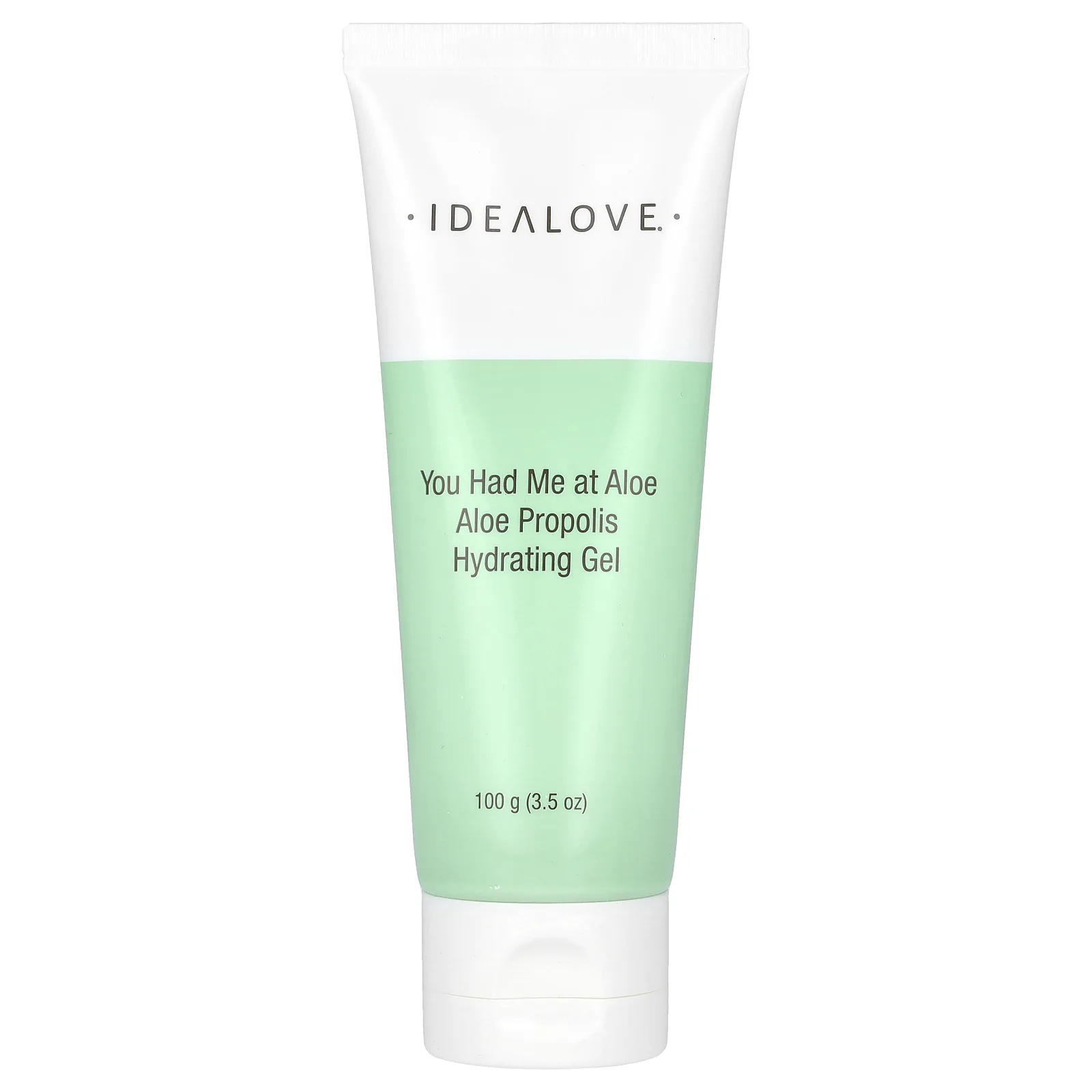 Idealove, You Had Me At Aloe, увлажняющий гель с алоэ и прополисом, 100 г (3,5 унции)