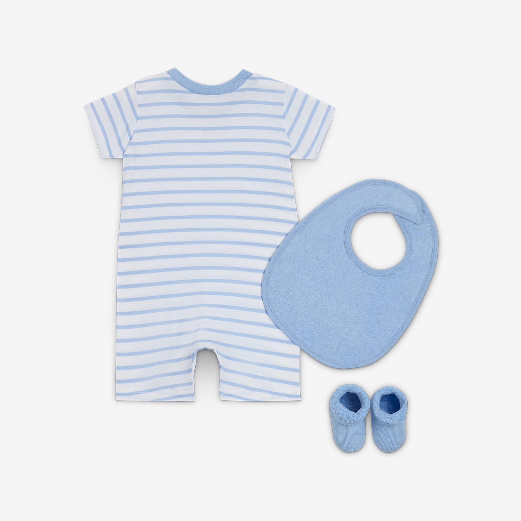Nike Baby 3-Piece Romper and Terry Set