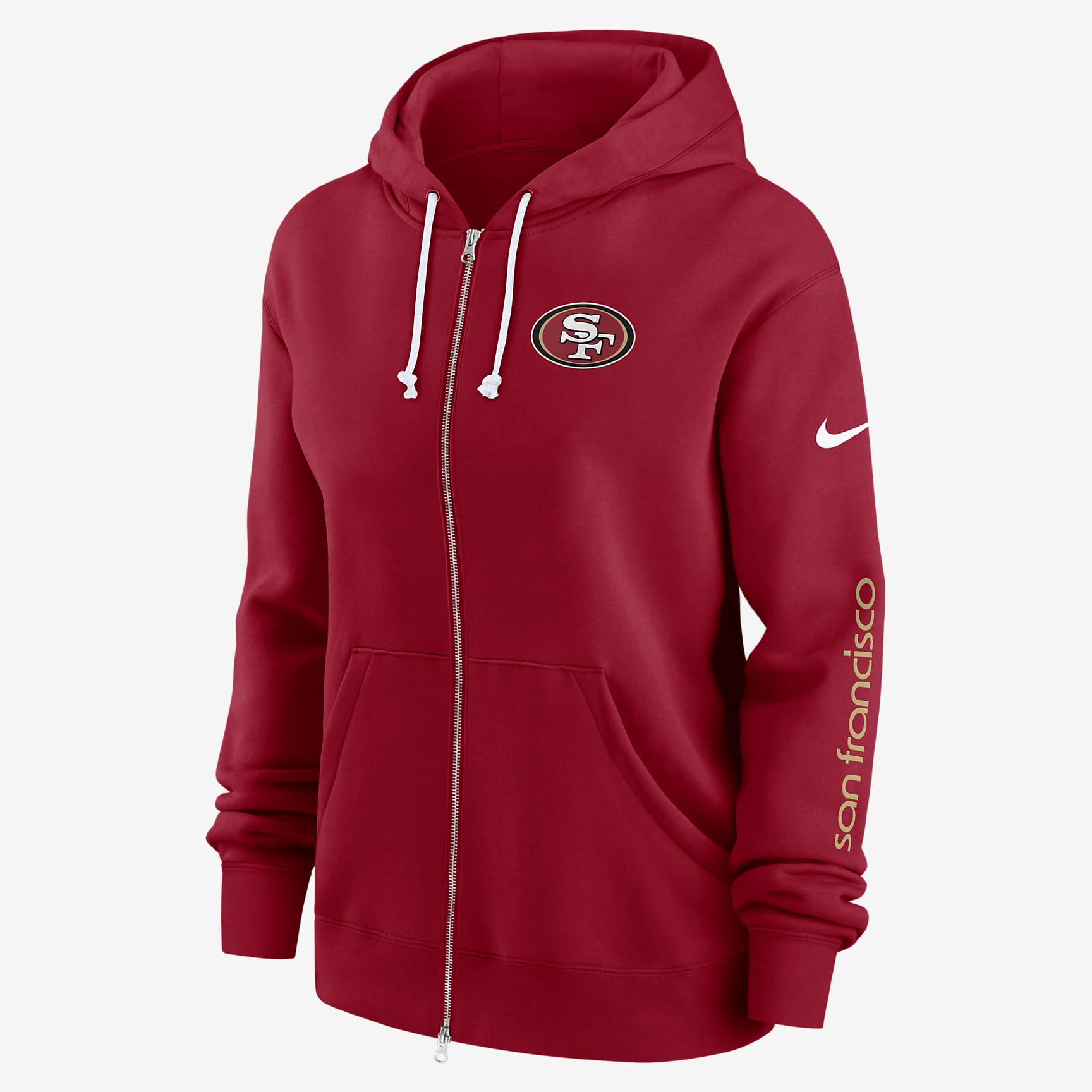 San Francisco 49ers Phoenix Women's Nike NFL Full-Zip Hoodie
