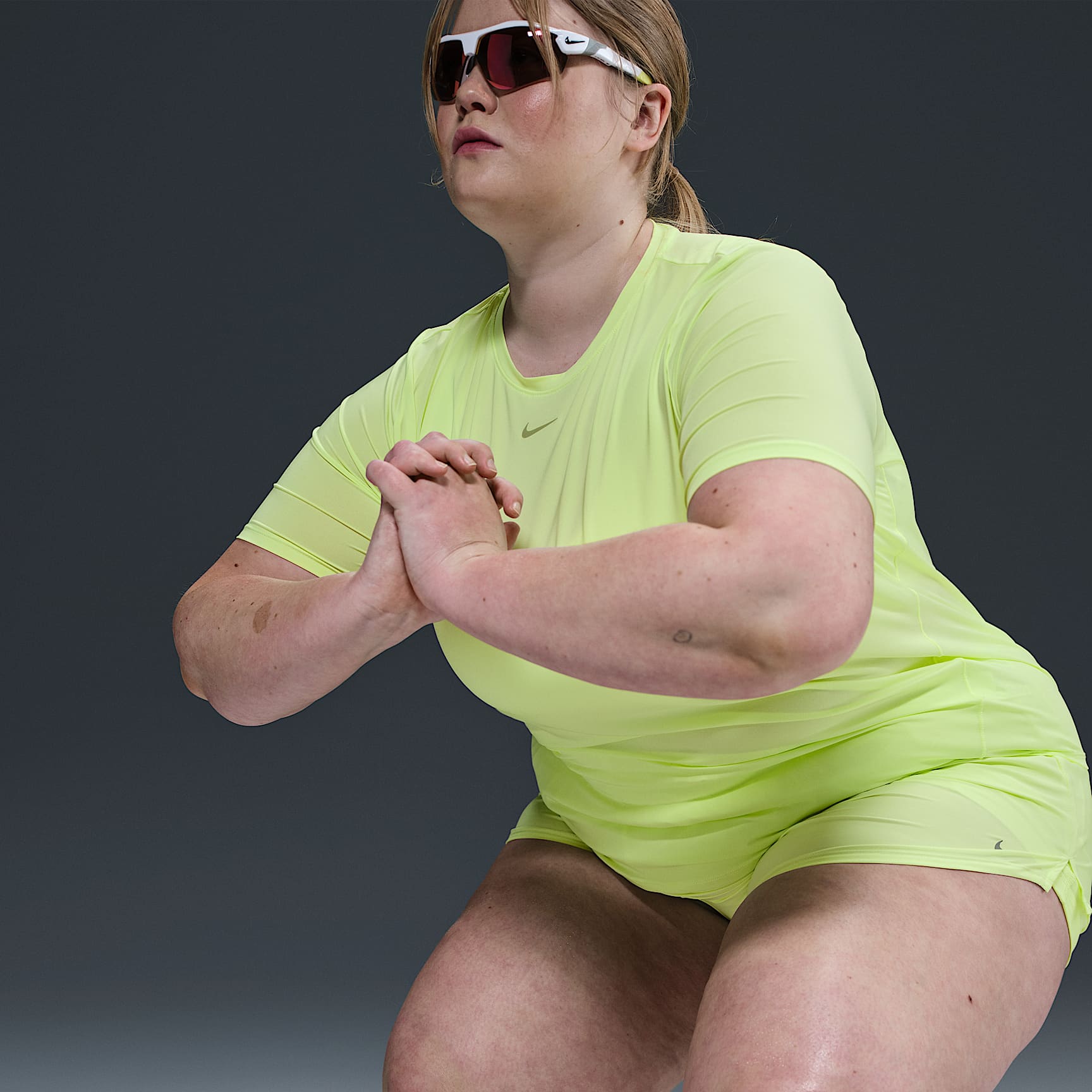 Nike One Classic Women's Dri-FIT Short-Sleeve Top (Plus Size)