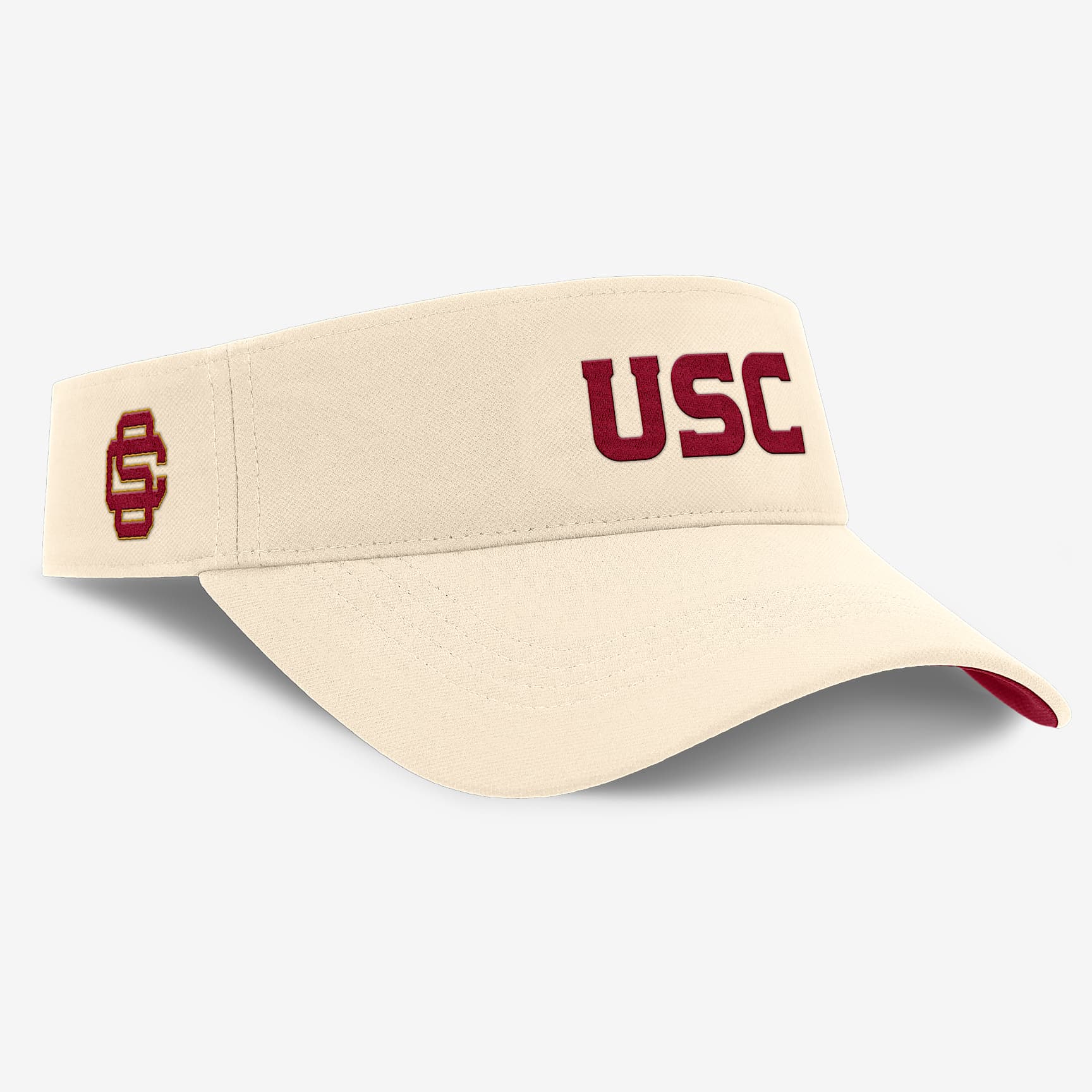USC Trojans Primetime Ace Men's Nike Dri-FIT College Adjustable Visor