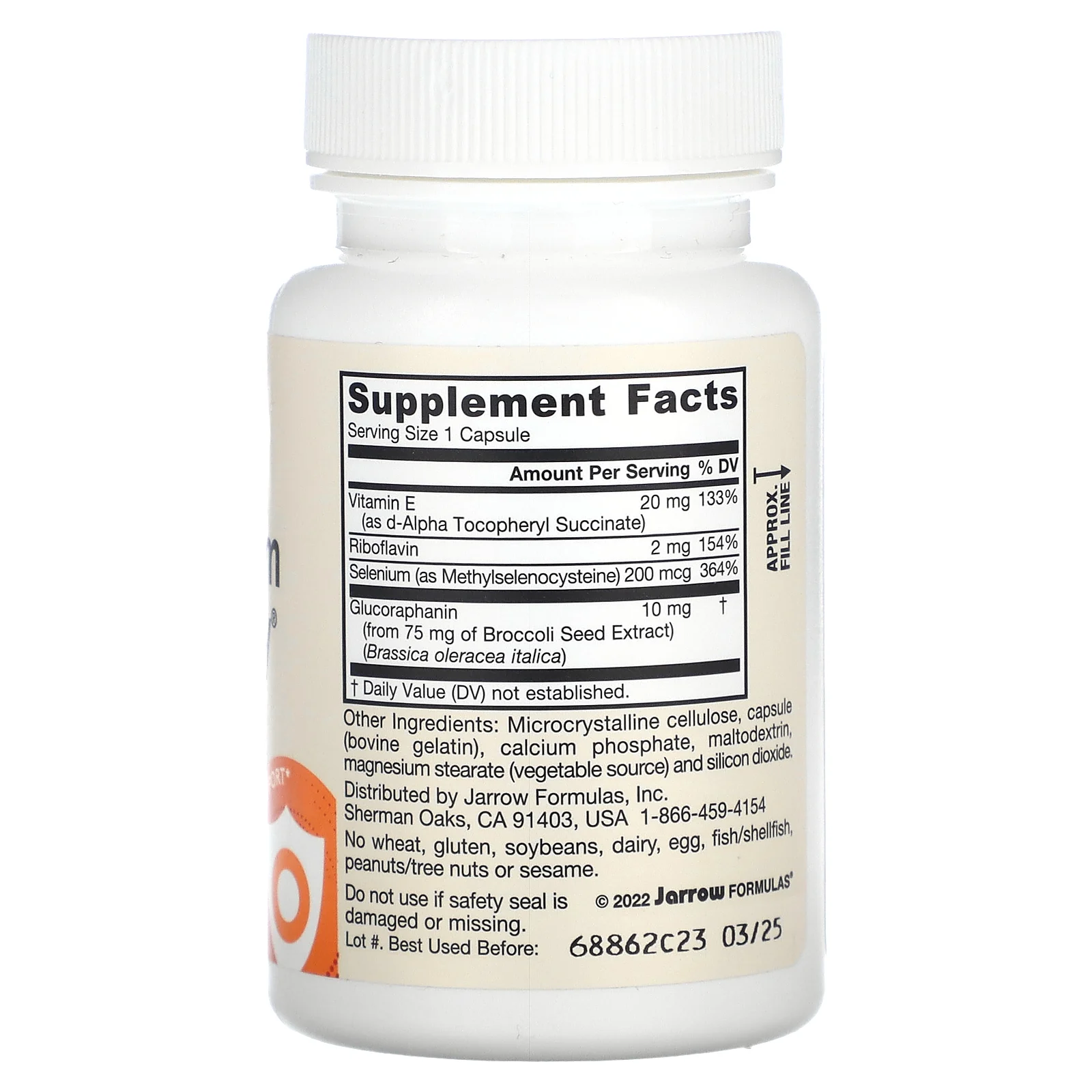 Jarrow Formulas, Selenium Synergy, 60 капсул