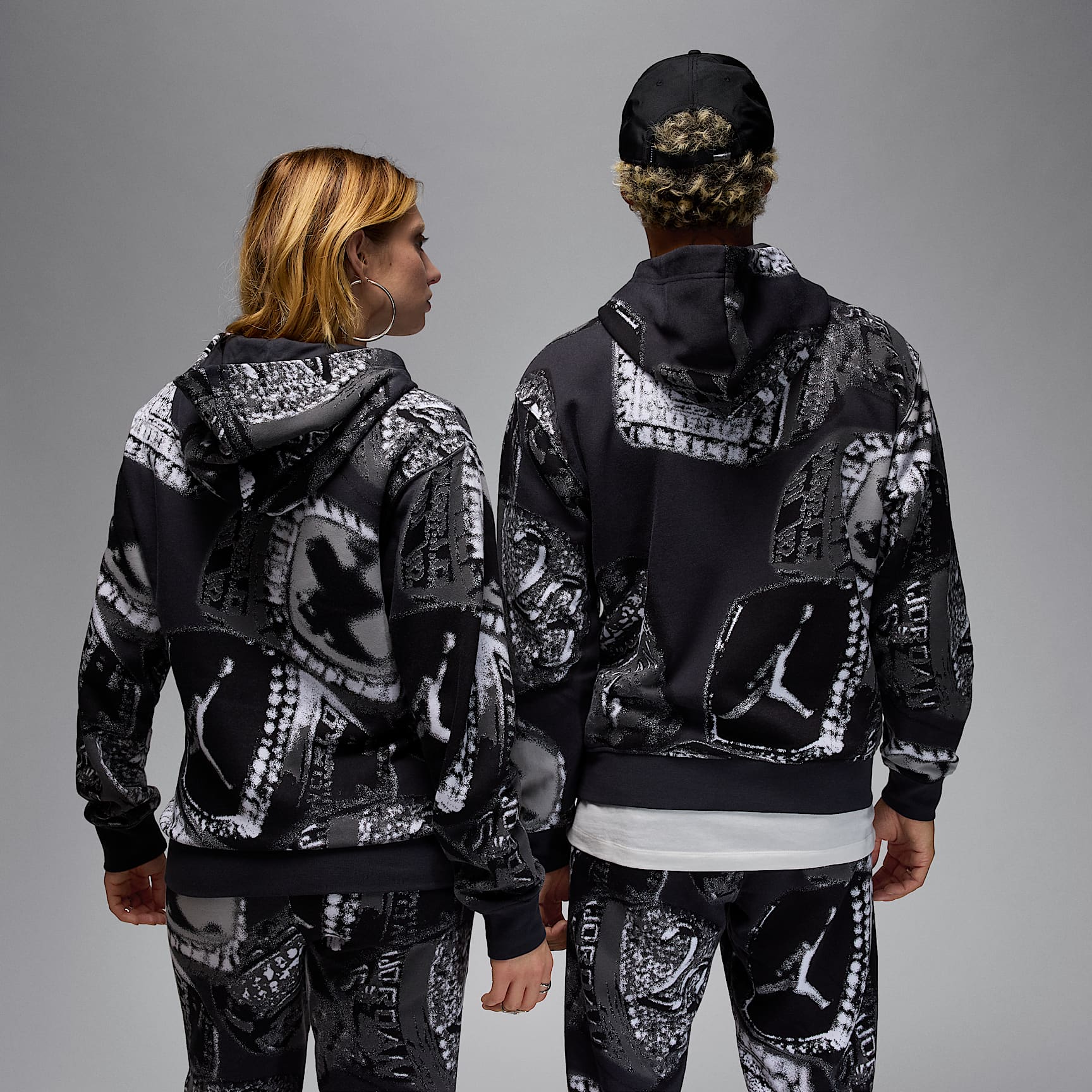 Jordan MVP Men's Printed Fleece Pullover Hoodie