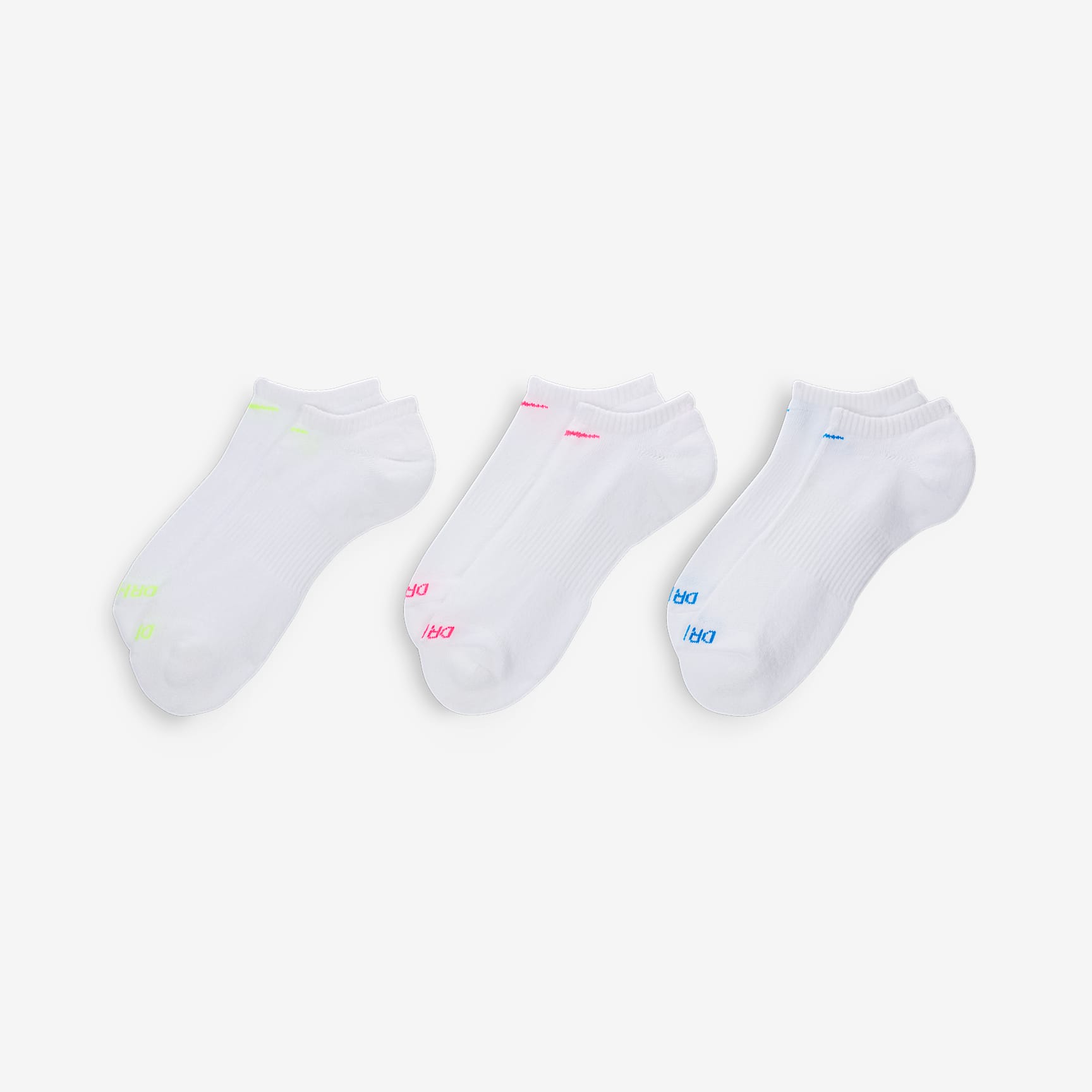 Nike Everyday Plus Cushion Training No-Show Socks (3 Pairs)