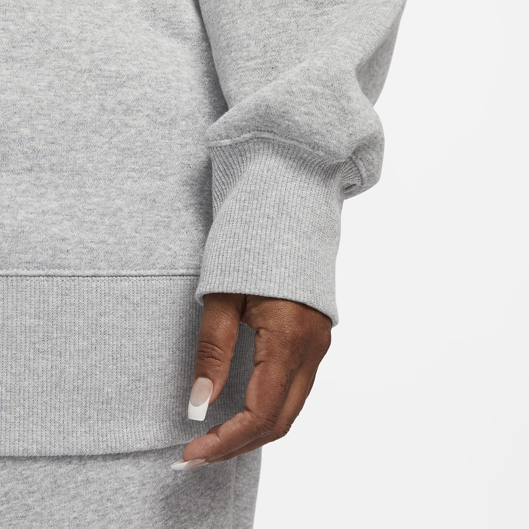 Nike Sportswear Phoenix Fleece Women's Oversized Crew-Neck Sweatshirt (Plus Size)