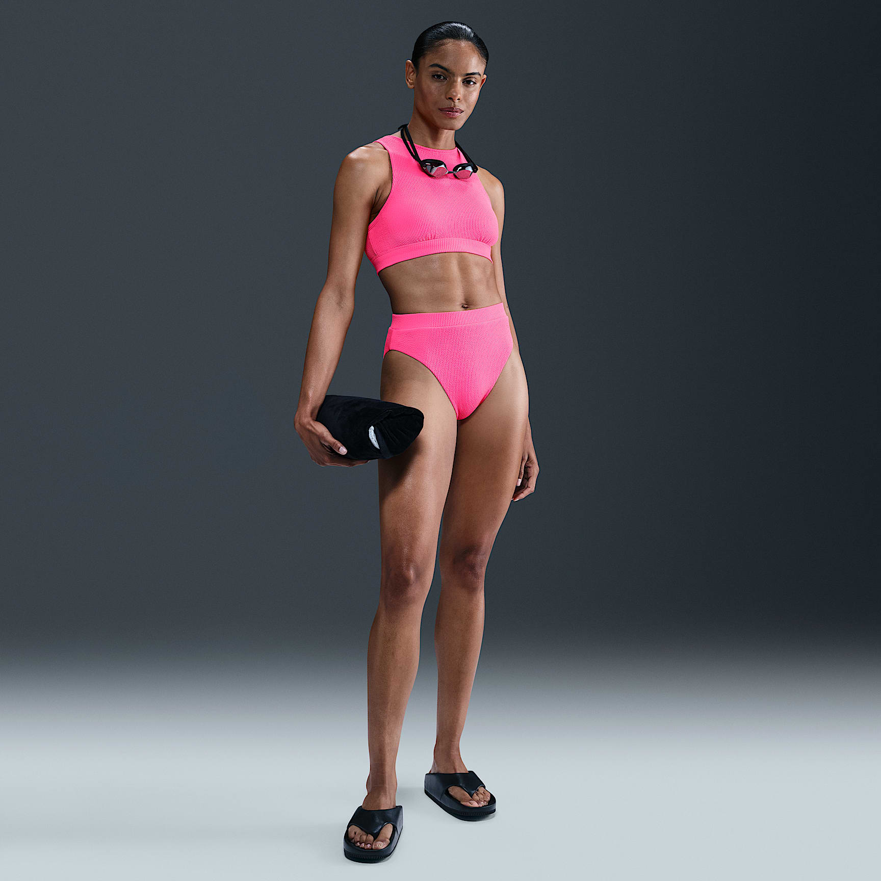 Nike Swim Elevated Essential Women's High-Waisted Bikini Bottom