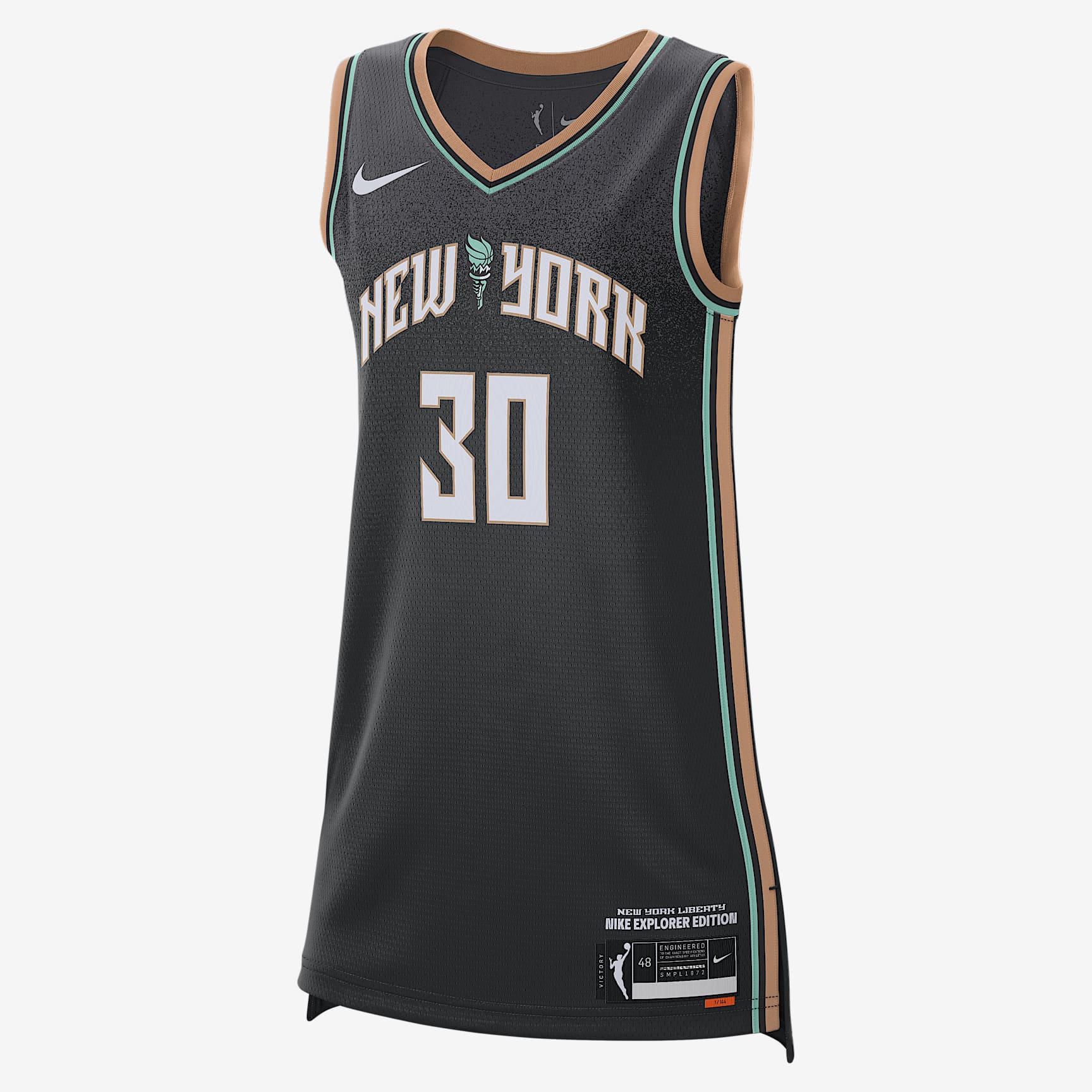 New York Liberty Explorer Edition Nike Dri-FIT WNBA Victory Jersey