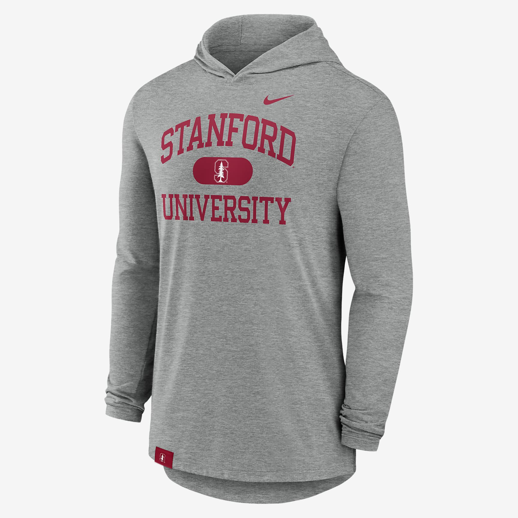 Stanford Cardinal Blitz Men's Nike Dri-FIT College Long-Sleeve Hooded T-Shirt