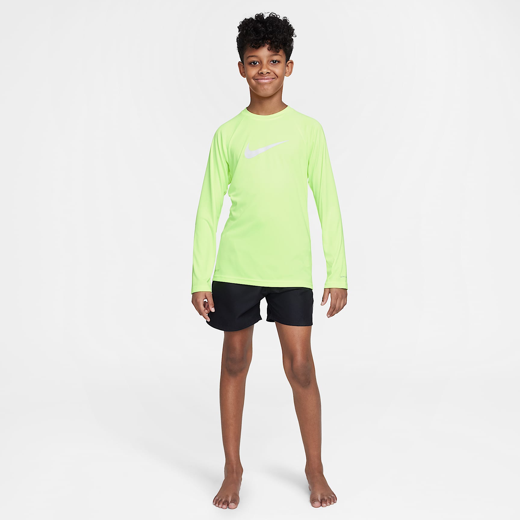 Nike Swim Big Kids' (Boys') Long-Sleeve Hydroguard