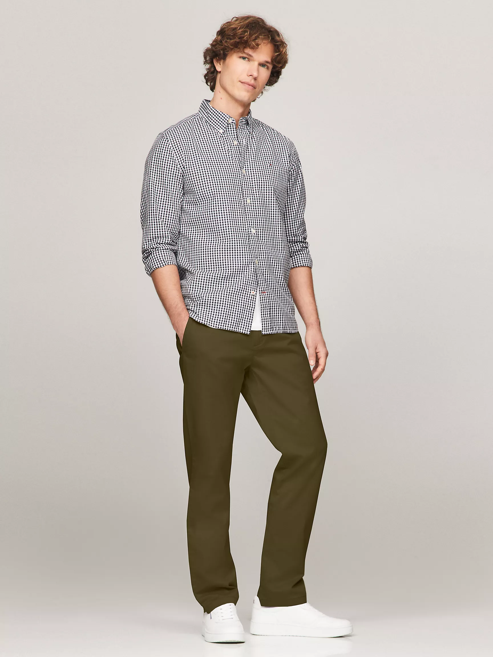 Мужские брюки Tommy Hilfiger, Прямые брюки чинос THFlex Tommy