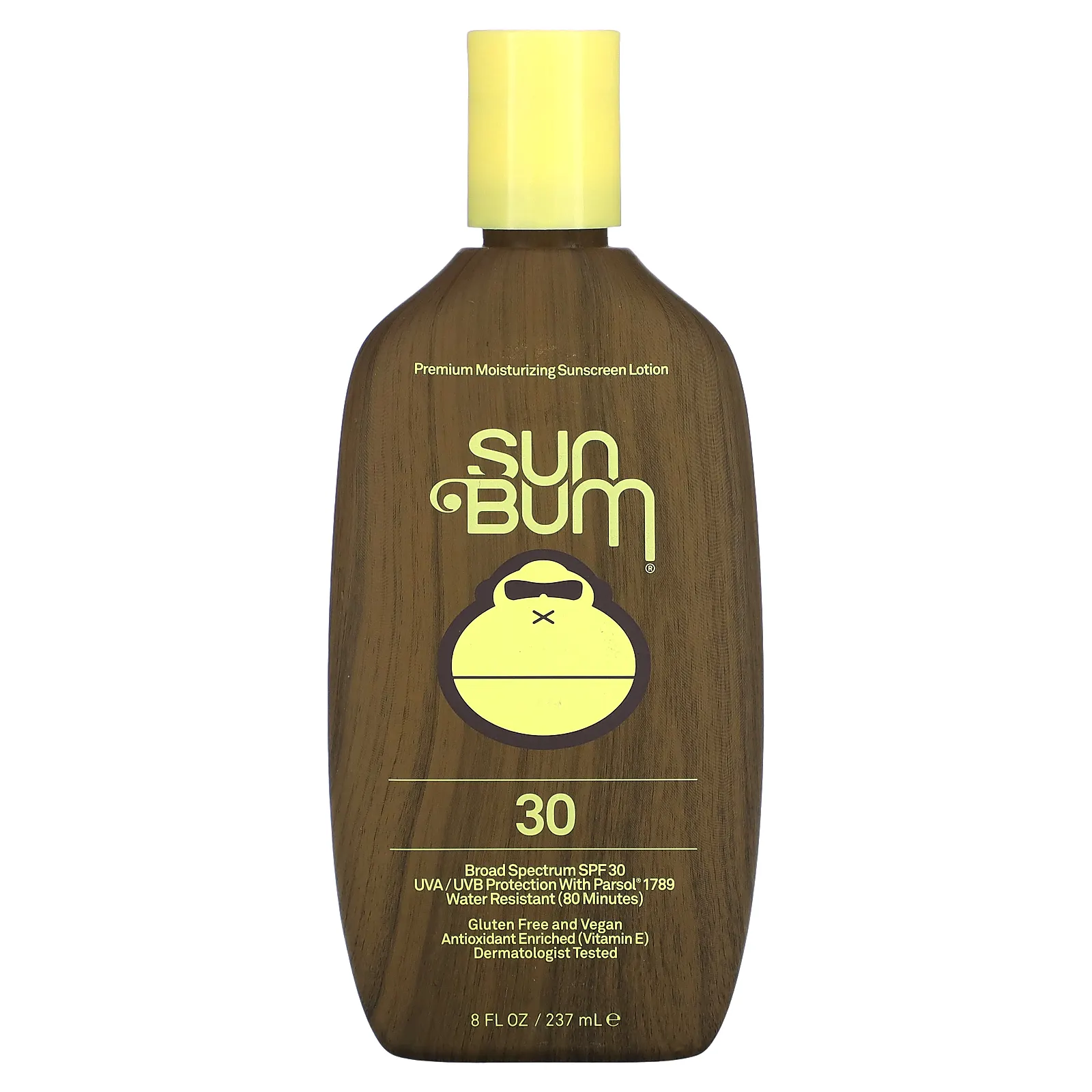 Sun Bum, Увлажняющий солнцезащитный лосьон премиального качества, SPF 30, 237 мл (8 жидк. Унций)