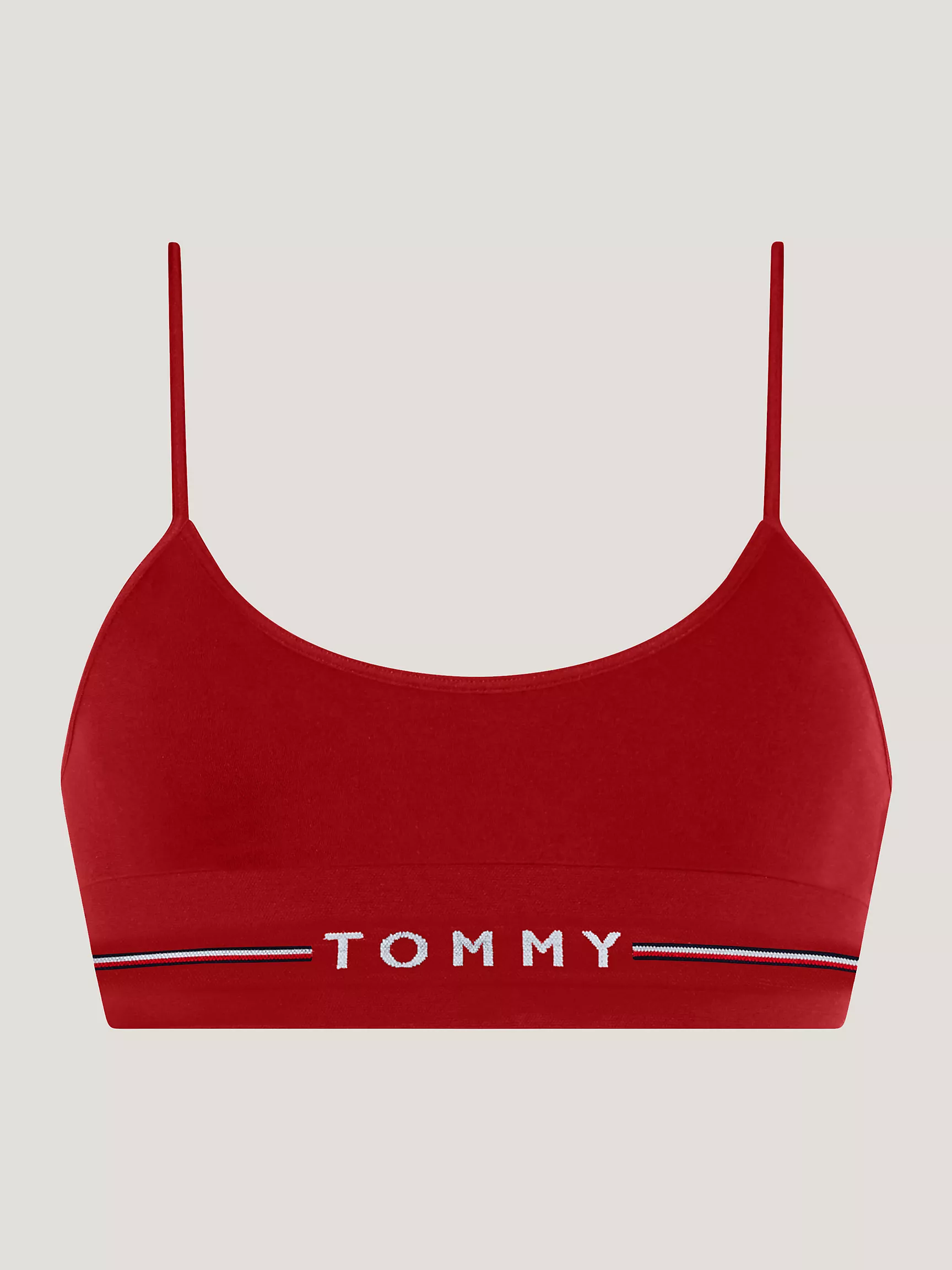 Женское нижнее белье Tommy Hilfiger, Бралетт без подкладки с логотипом Tommy