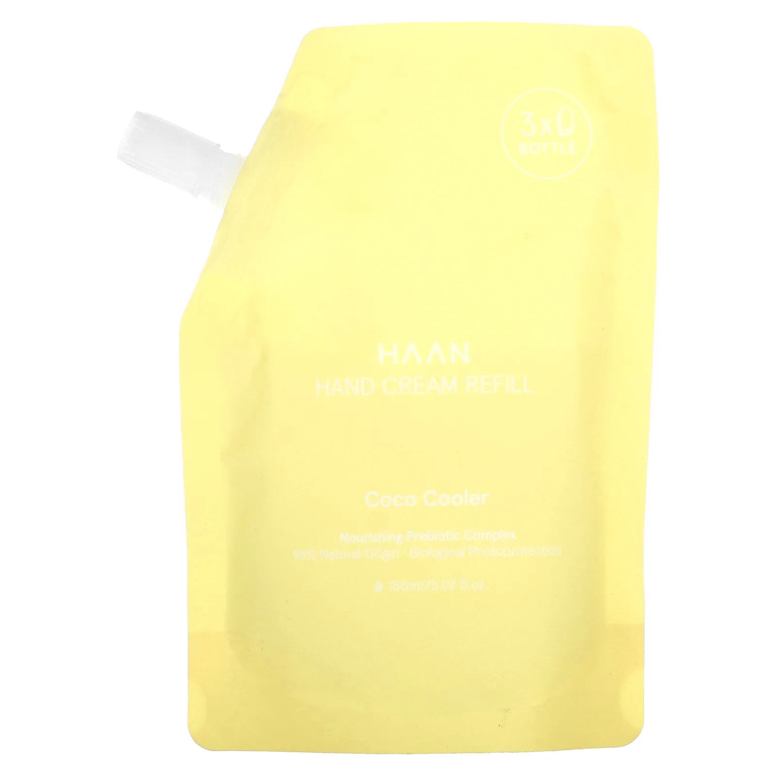 Haan, сменный крем для рук, с ароматом кокоса, 150 мл (5,07 жидк. унции)