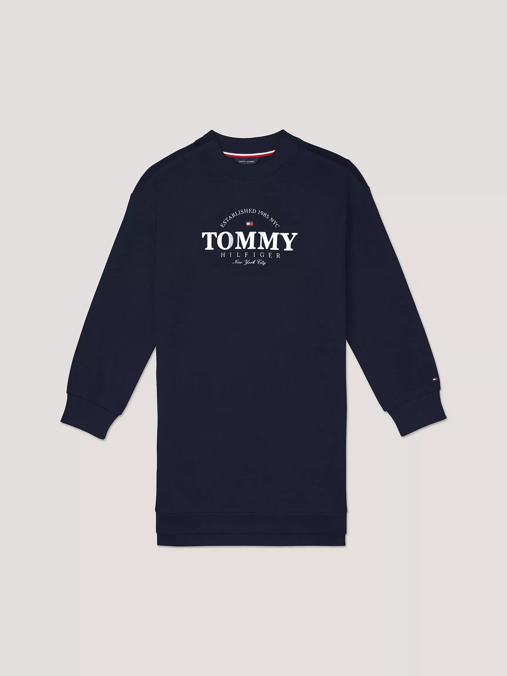 Платье для девочек Tommy Hilfiger, Детское блестящее платье-свитер Tommy