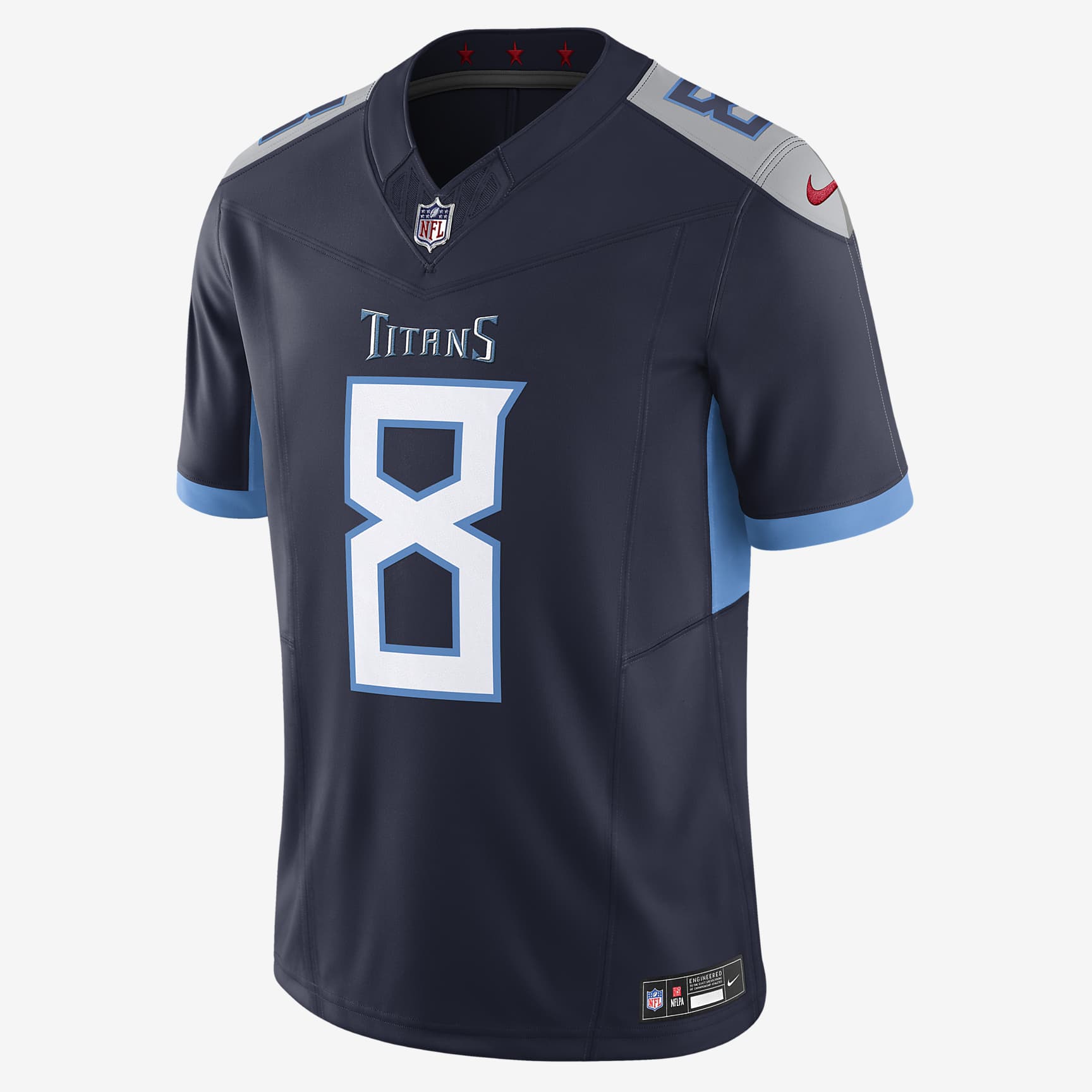 Will Levis Tennessee Titans Men's Nike Dri-FIT NFL Limited Jersey