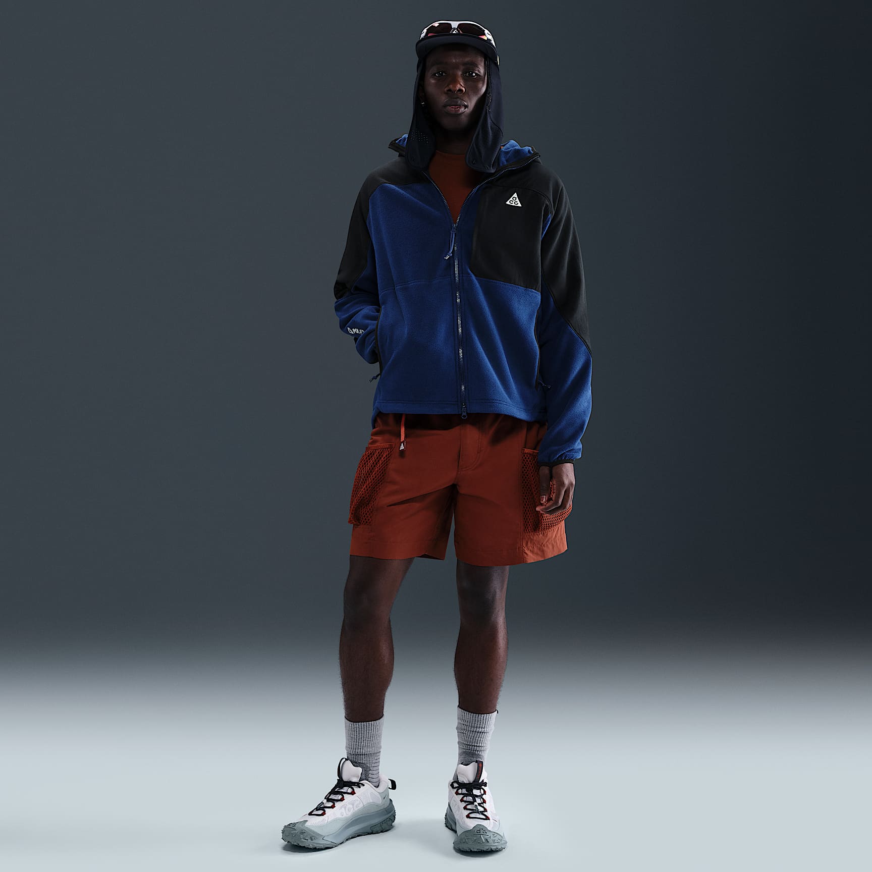 Nike ACG "Wolf Tree" Plus Full-Zip Hooded Mid Layer