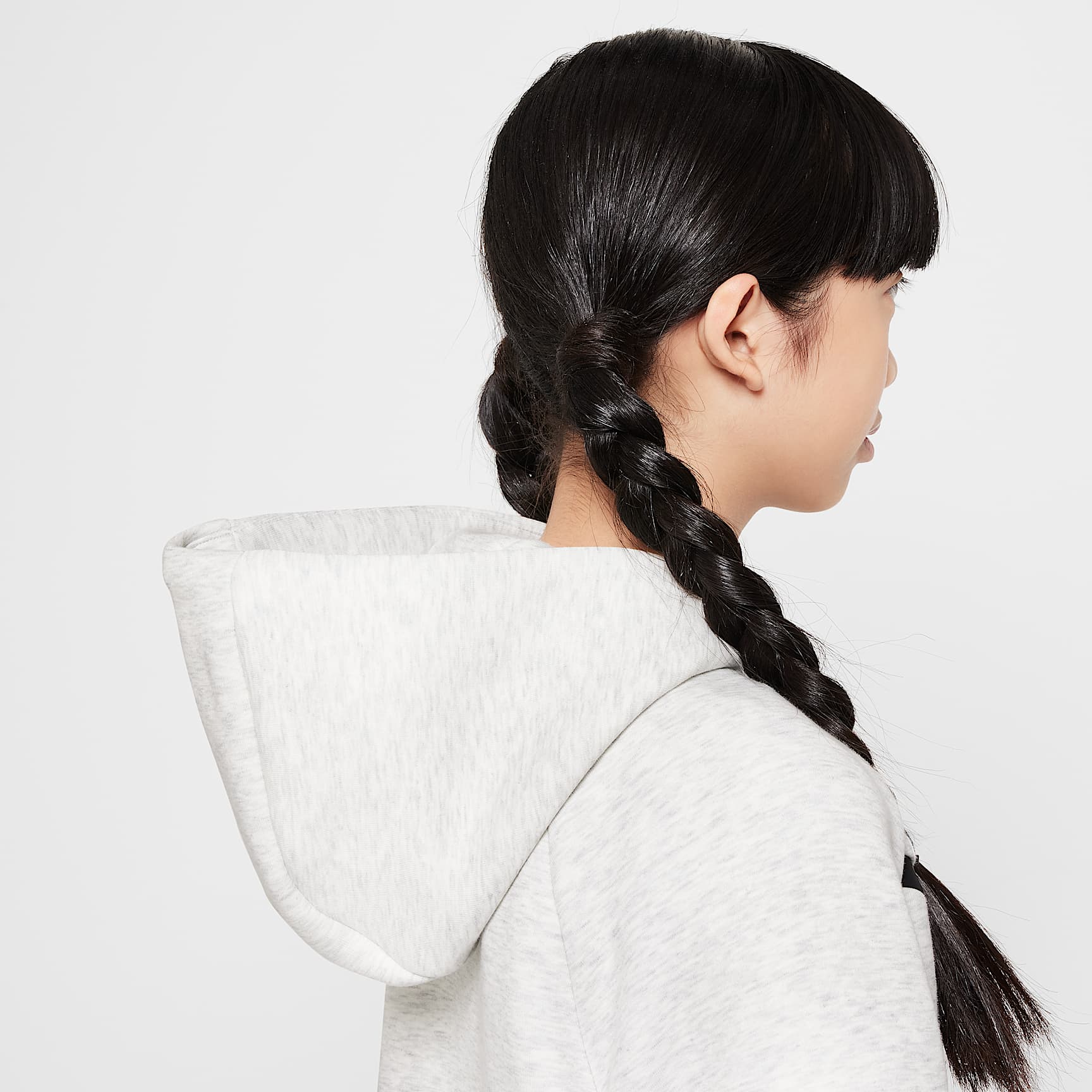 Nike Sportswear Tech Fleece Girls' Full-Zip Hoodie