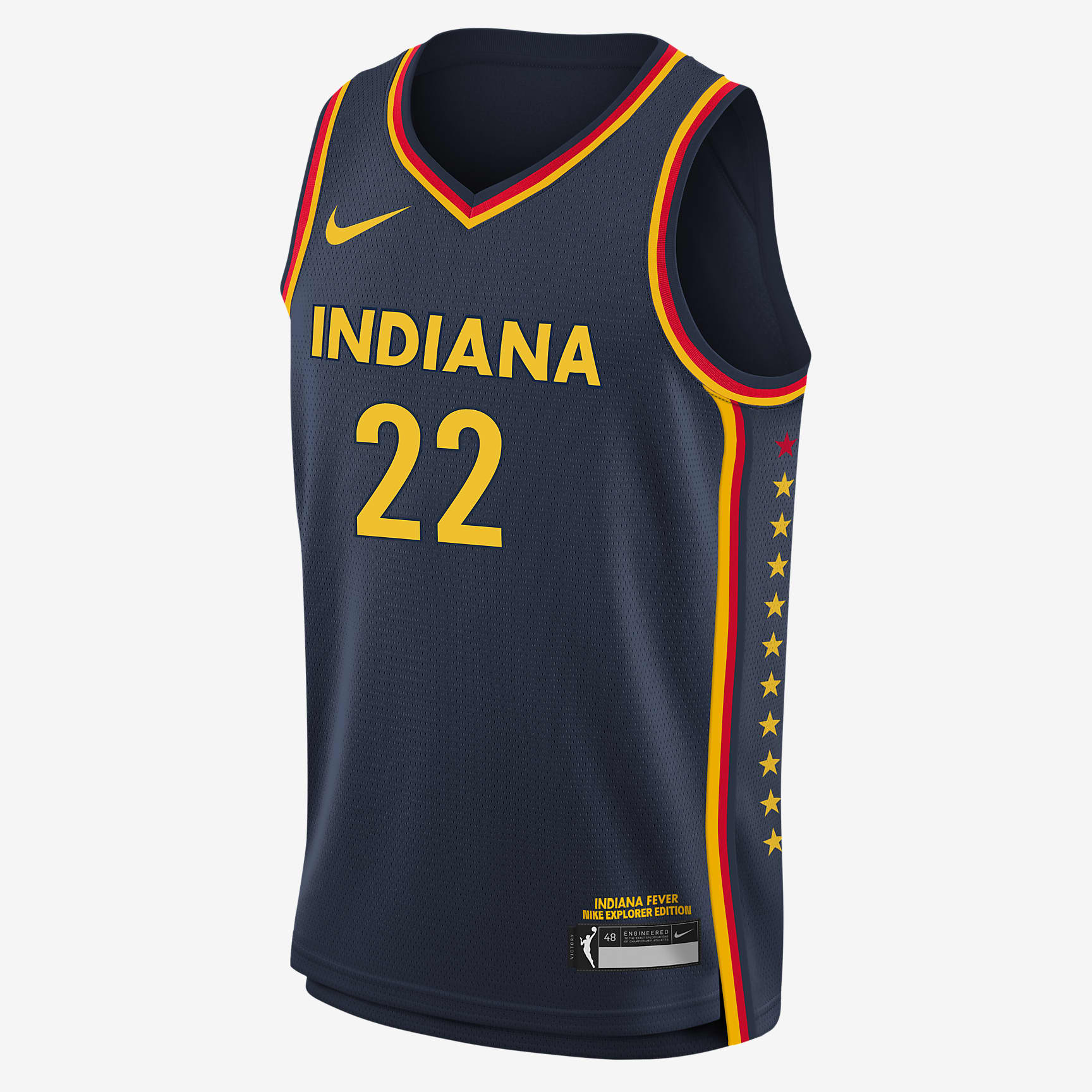 Caitlin Clark Indiana Fever Explorer Edition Big Kids' Nike WNBA Victory Jersey