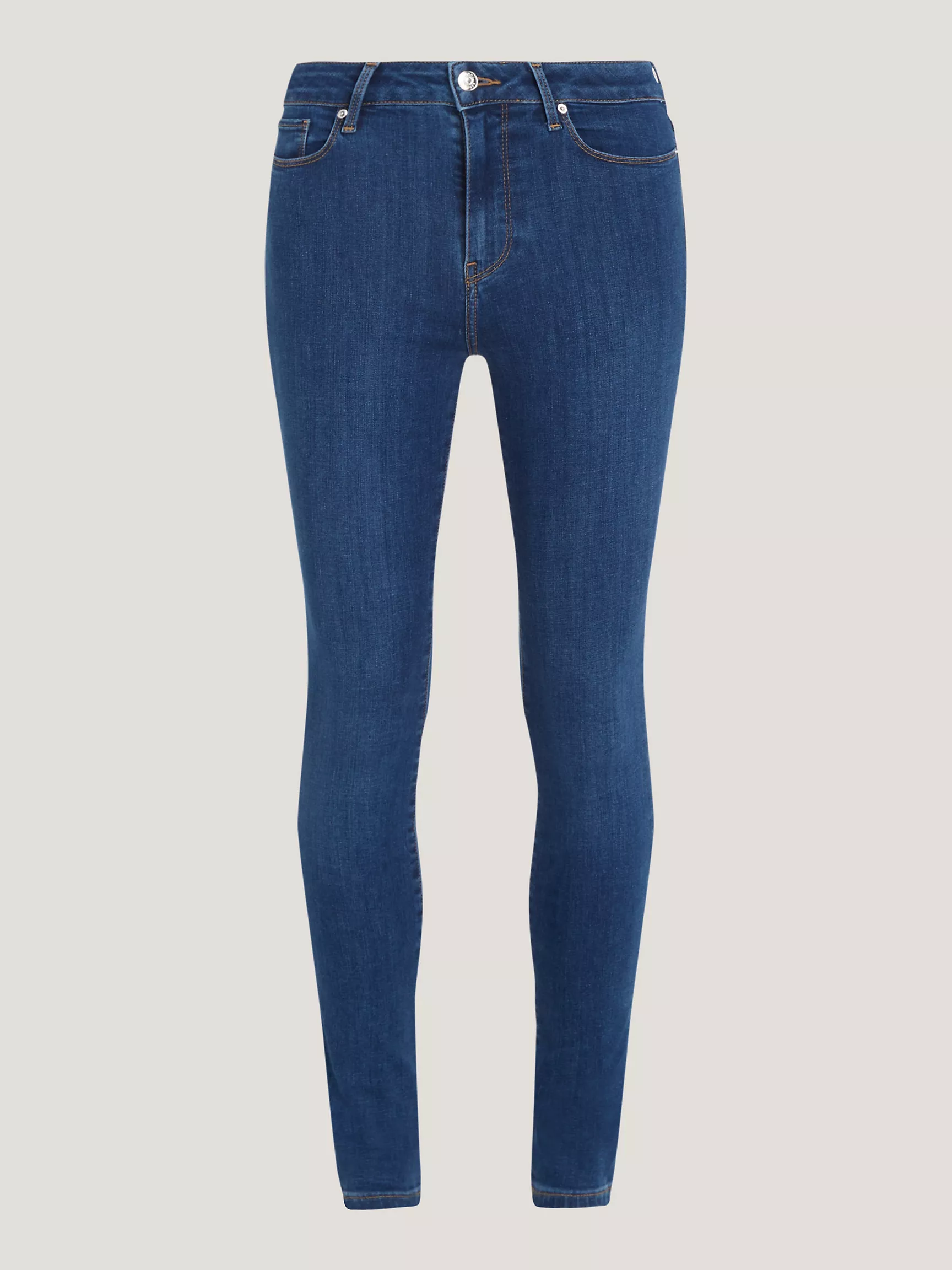 Женские джинсы Tommy Hilfiger, Джинсы THFlex с ультравысокой посадкой и узкими штанинами