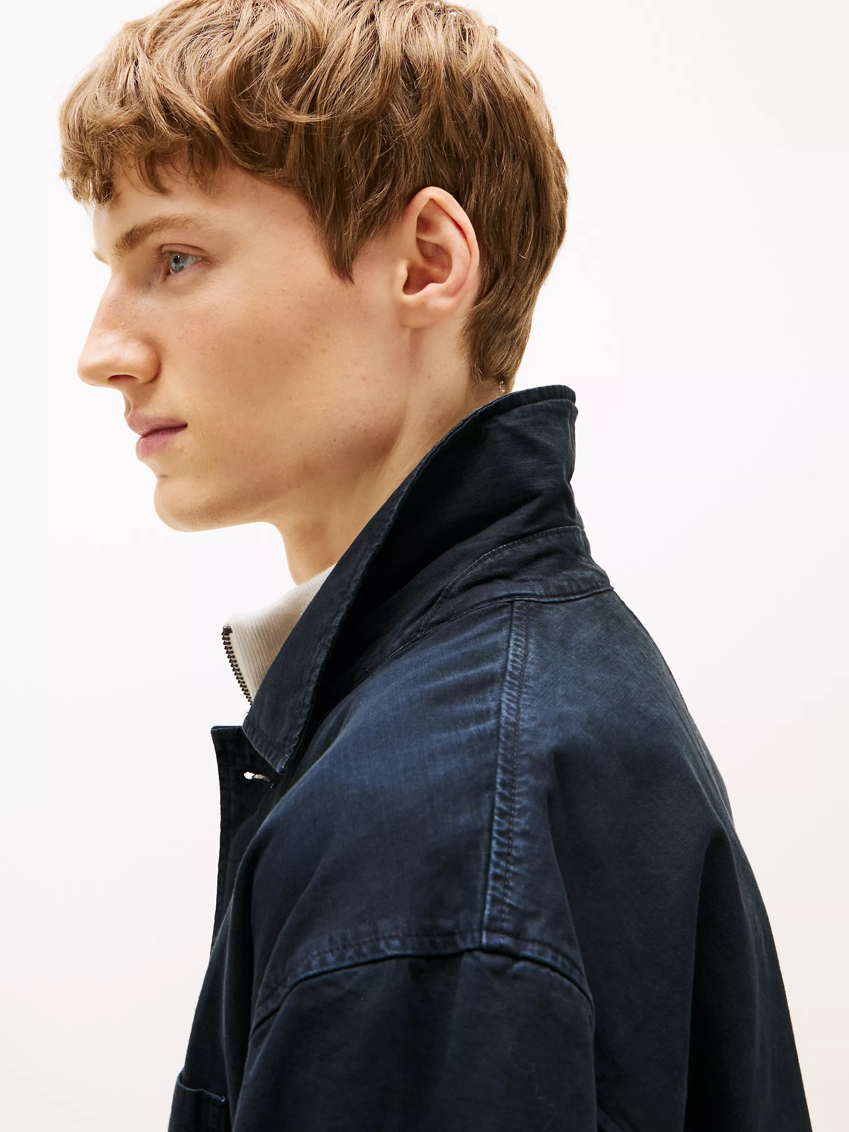 Мужская куртка Tommy Hilfiger, Утилитарная куртка с окраской в готовом виде