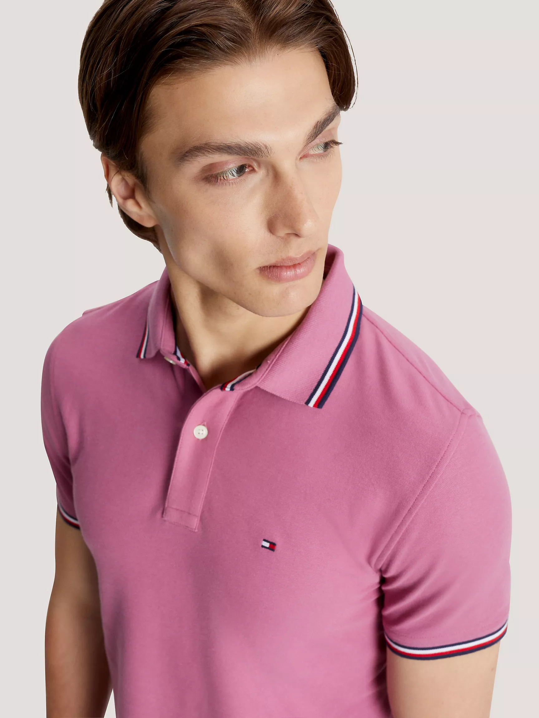 Мужское поло Tommy Hilfiger, Влагоотводящее поло Tommy стандартного кроя