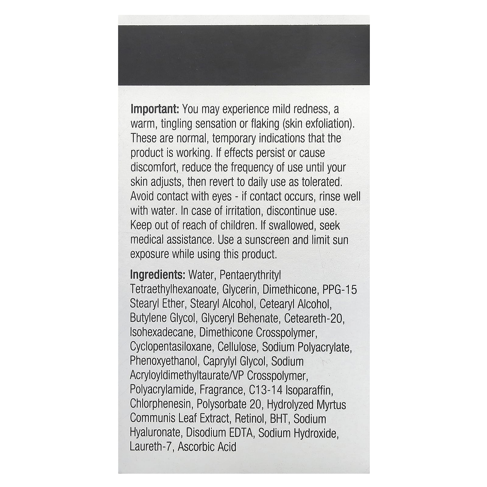 Neutrogena, Rapid Wrinkle Repair, восстанавливающий крем, 48 г (1,7 унции)