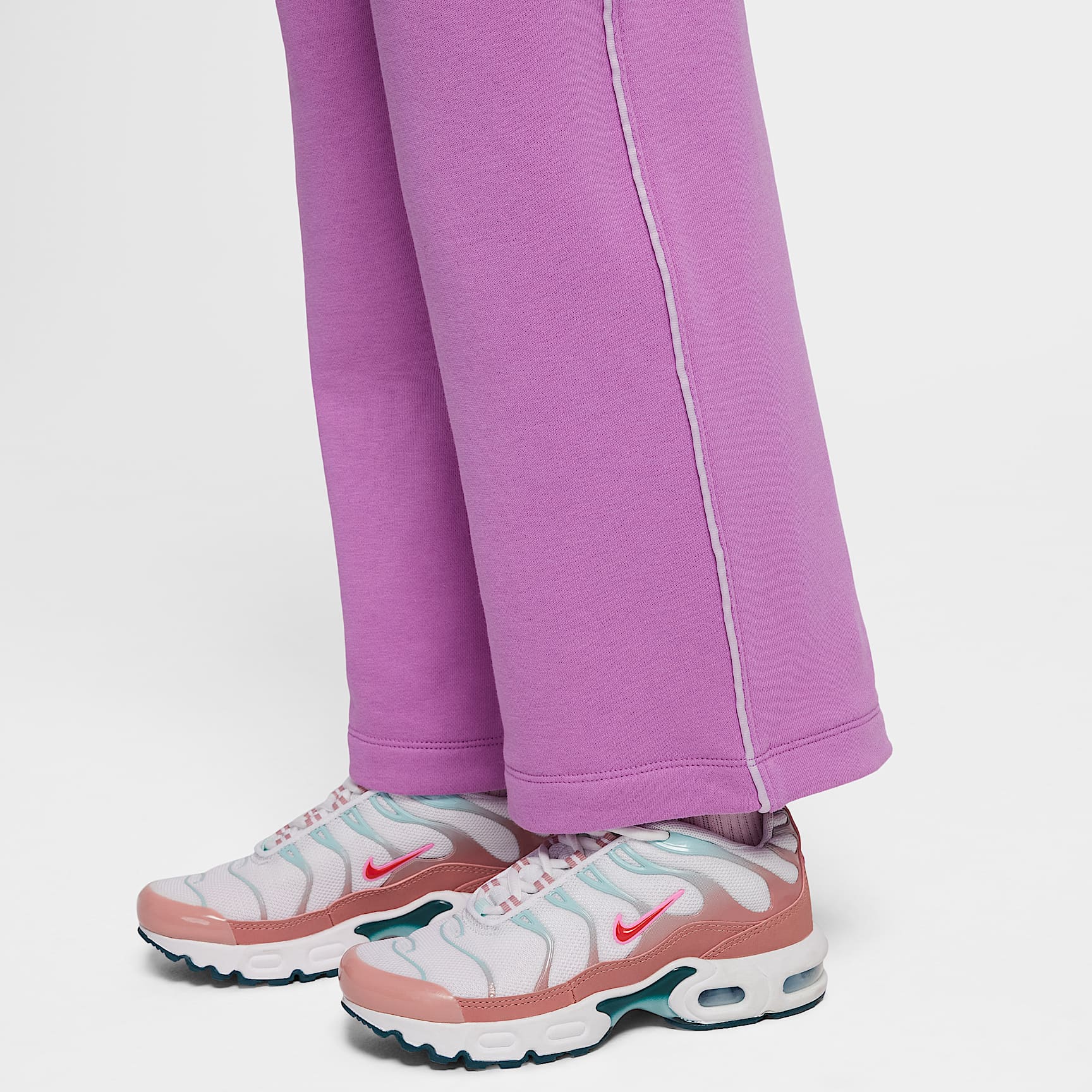 Nike Essentials Little Kids' French Terry Wide Leg Pants