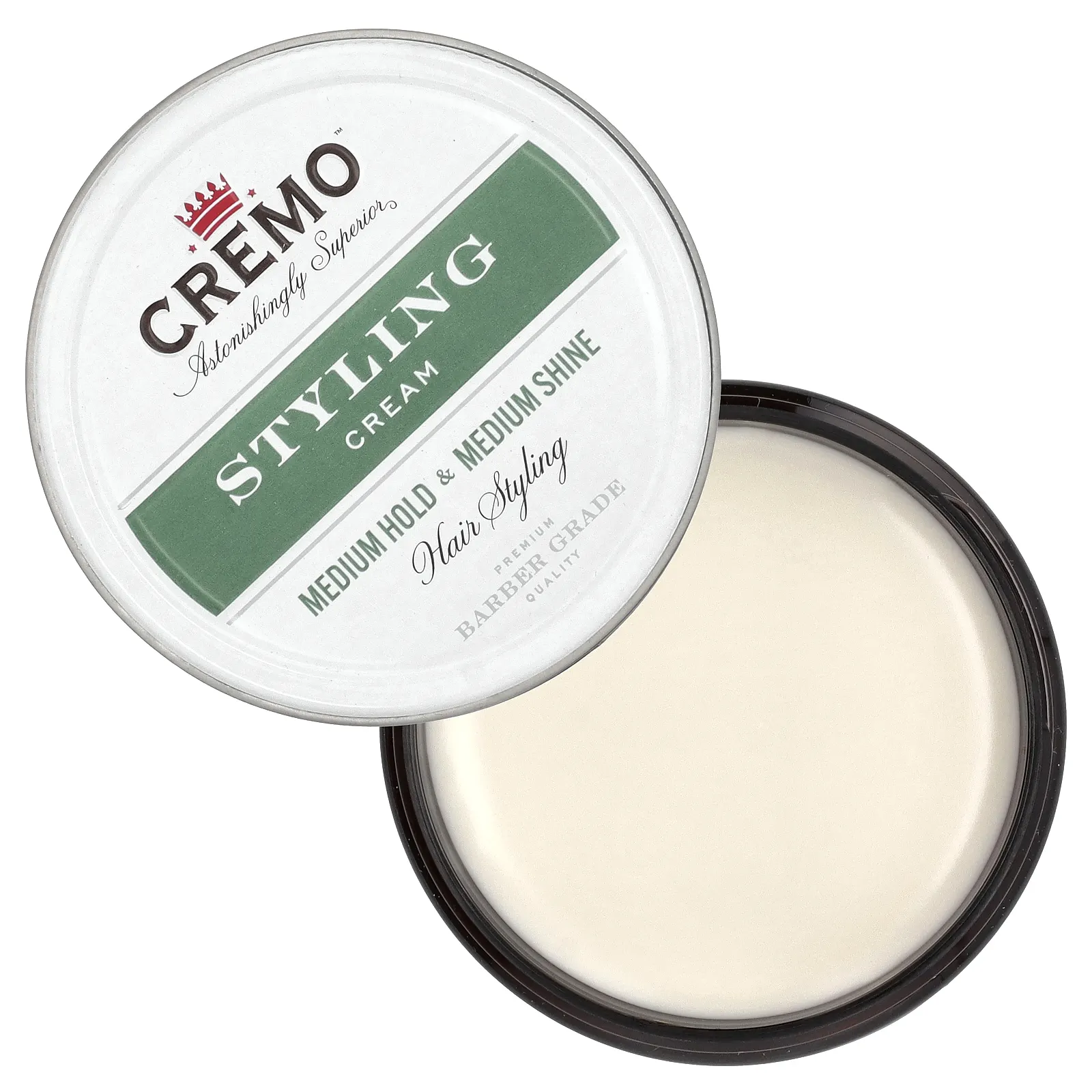 Cremo, крем для укладки волос, средней фиксации и блеска, 113 г (4 унции)
