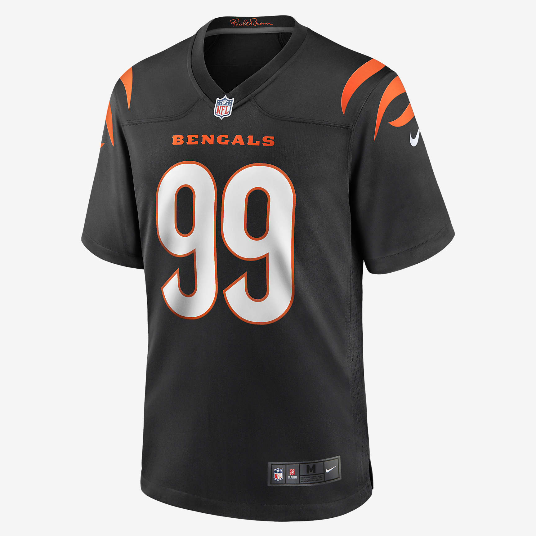 Myles Murphy Cincinnati Bengals Men's Nike NFL Game Football Jersey