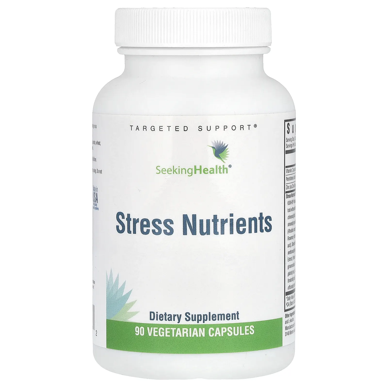 Seeking Health, Stress Nutrients, 90 вегетарианских капсул