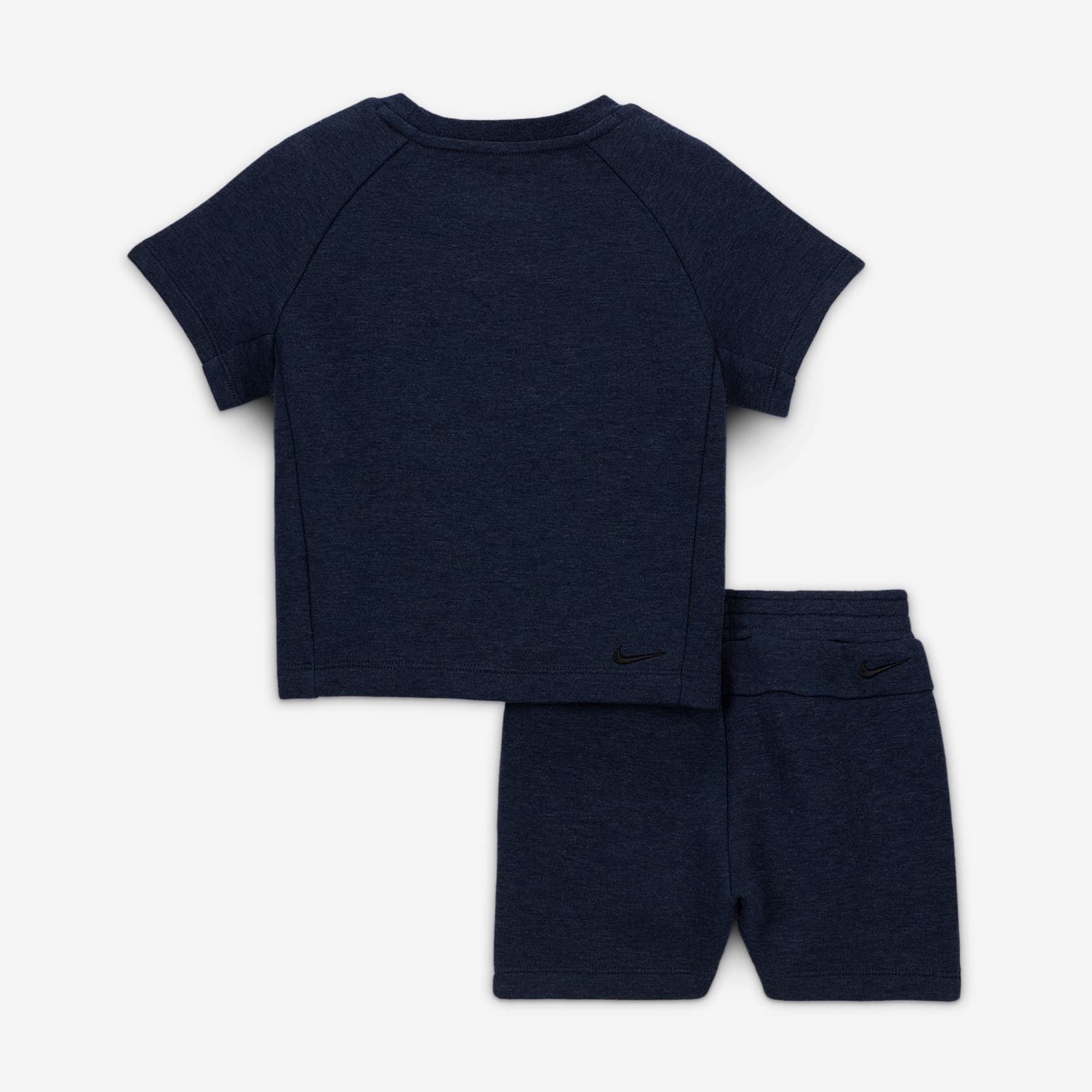 Nike Tech Fleece Baby Tee and Shorts Set