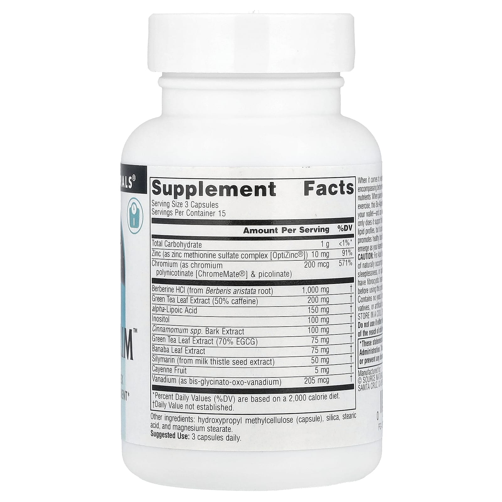 Source Naturals, BerberTrim ™, 45 капсул