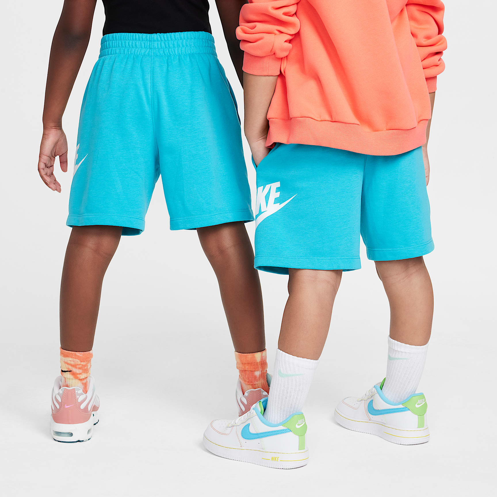 Nike Sportswear Club Little Kids' French Terry Shorts