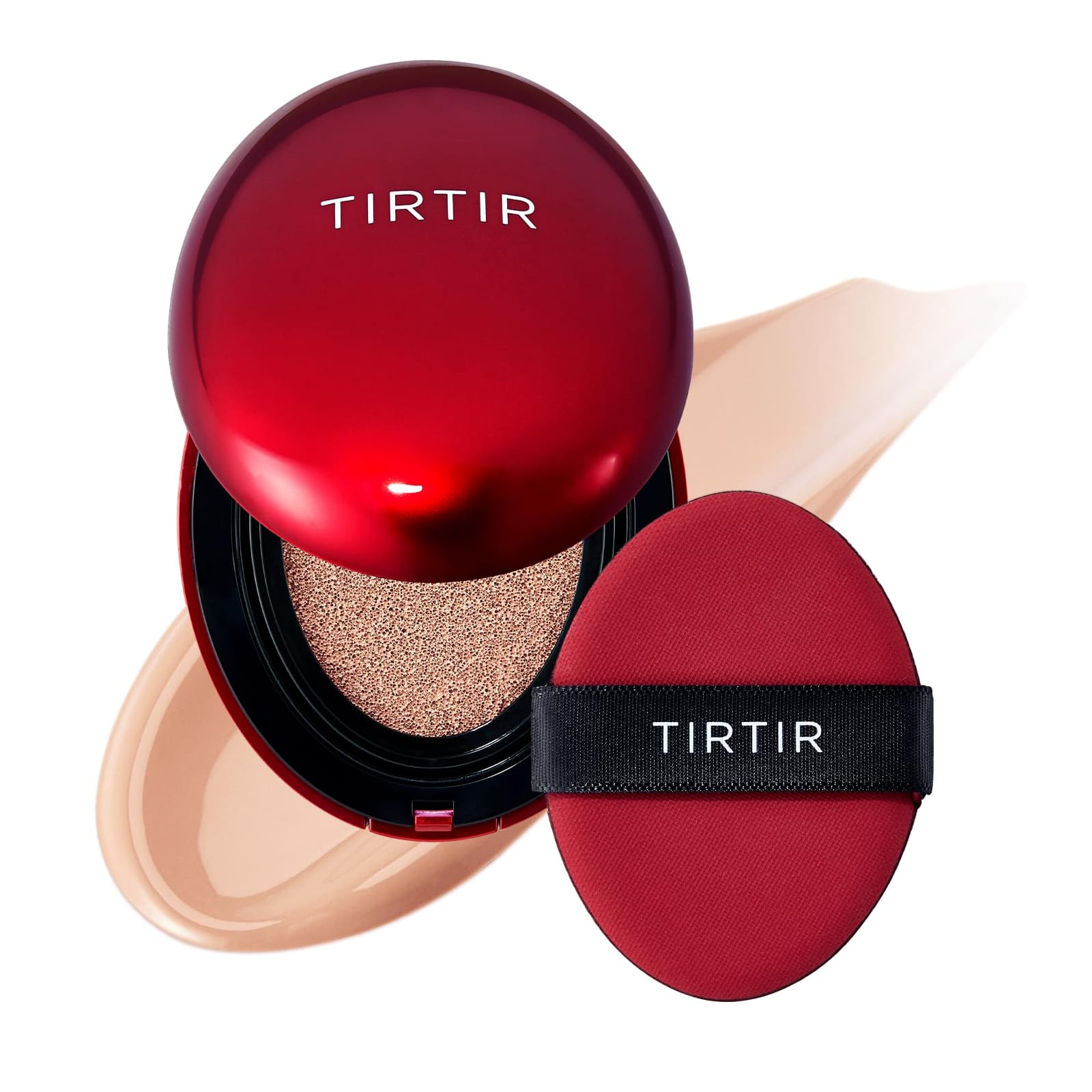 TIRTIR, Mask Fit Red Cushion, 22C, персиково-бежевый, 18 г (0,63 унции)