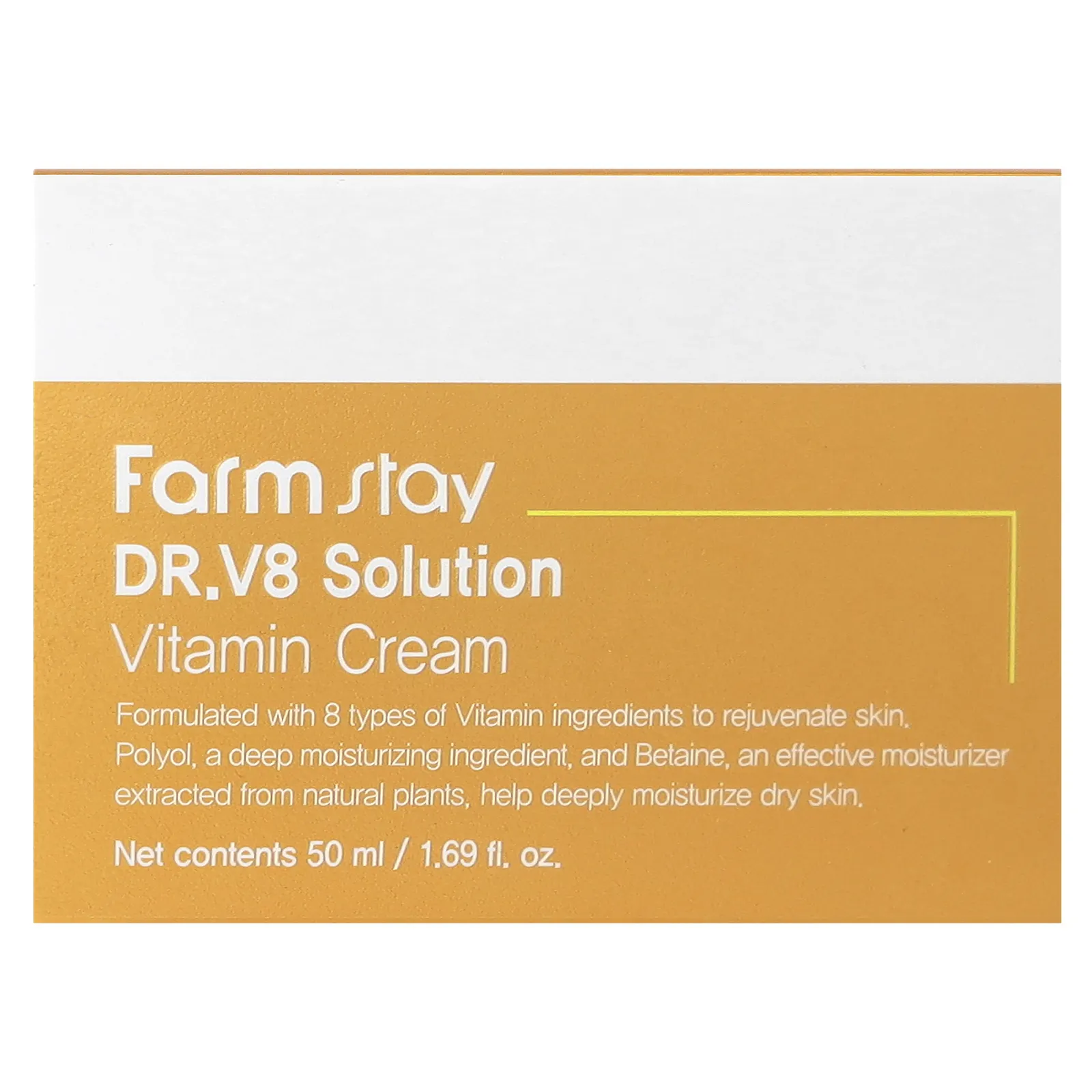 Farmstay, Доктор Витаминный крем V8 Solution, 50 мл