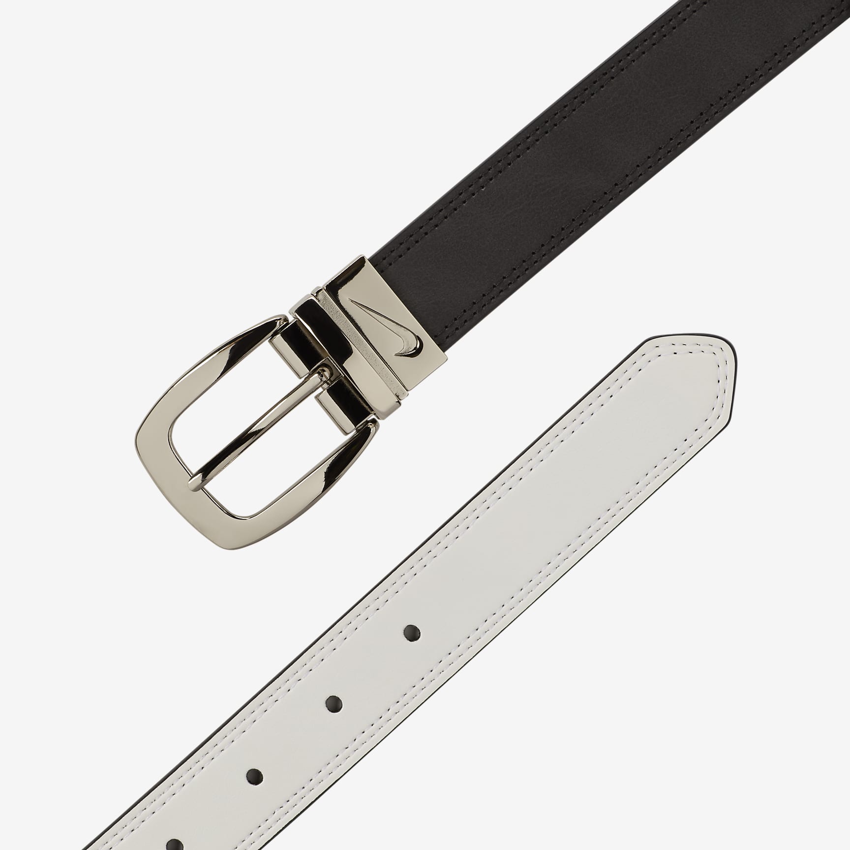 Nike Women's Reversible 2-Row Stitch Golf Belt