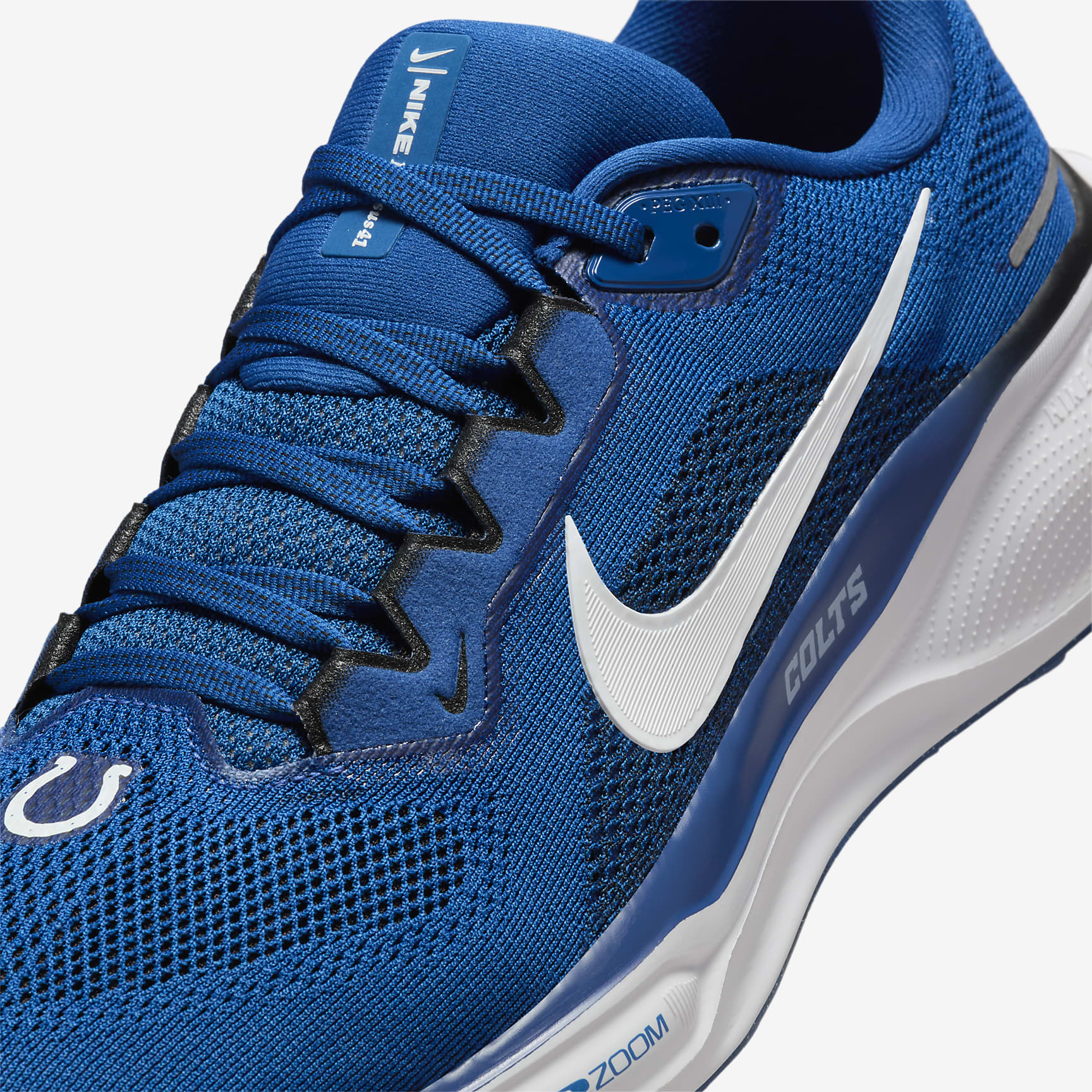 Nike Pegasus 41 NFL Indianapolis Colts Men's Road Running Shoes