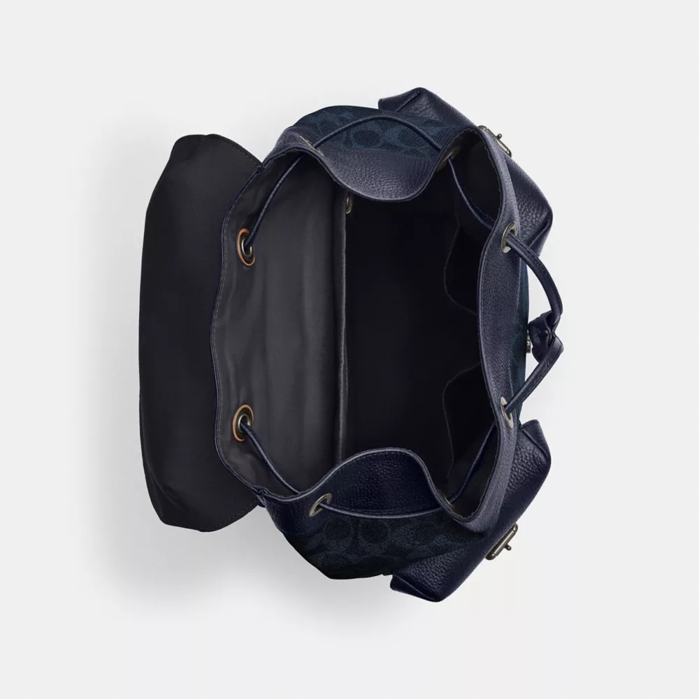 Рюкзак COACH Warner Backpack In Signature Canvas