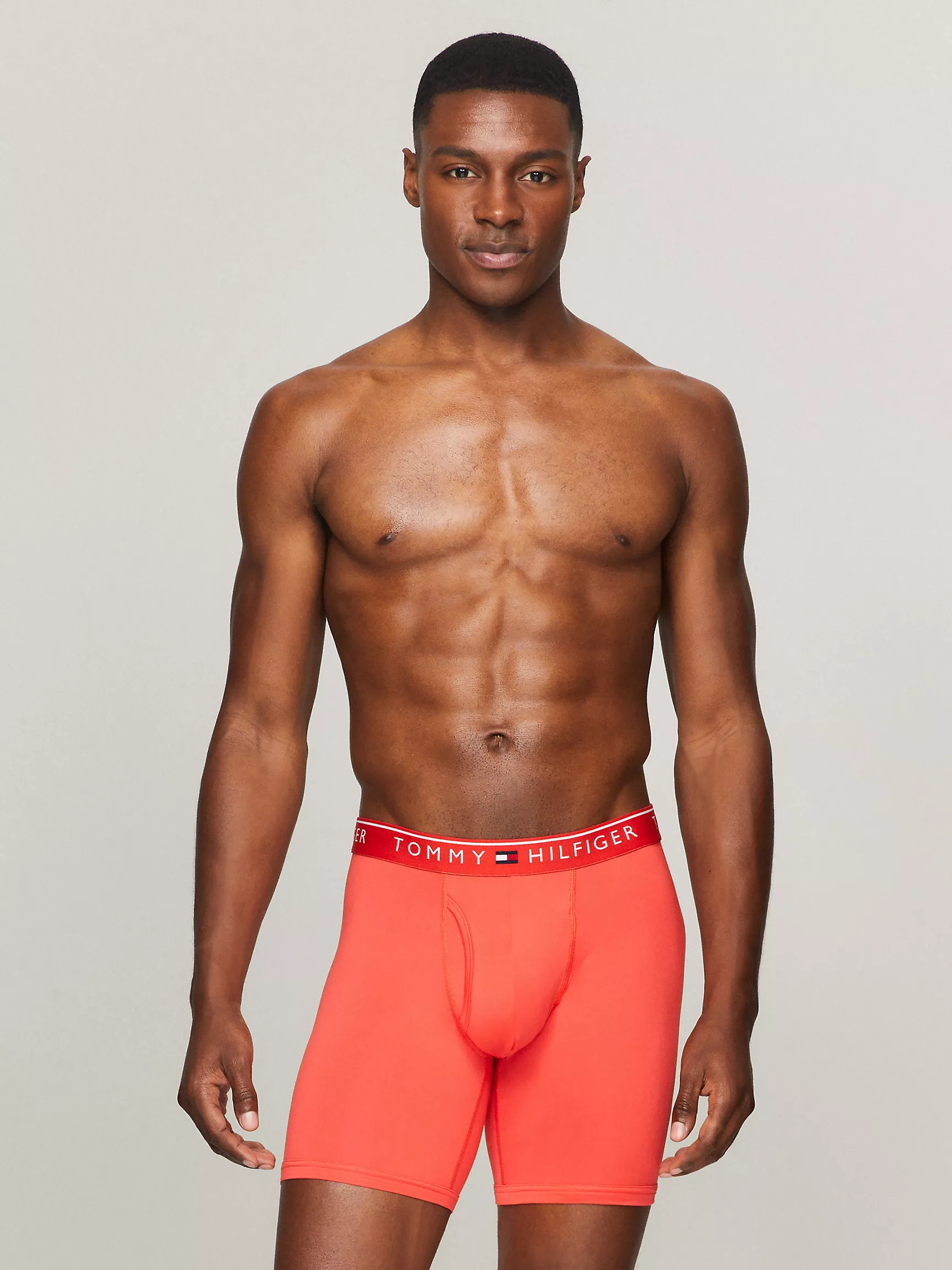 Мужское нижнее белье Tommy Hilfiger, Микрофибровые боксеры-брифы TH (набор 3 шт.)